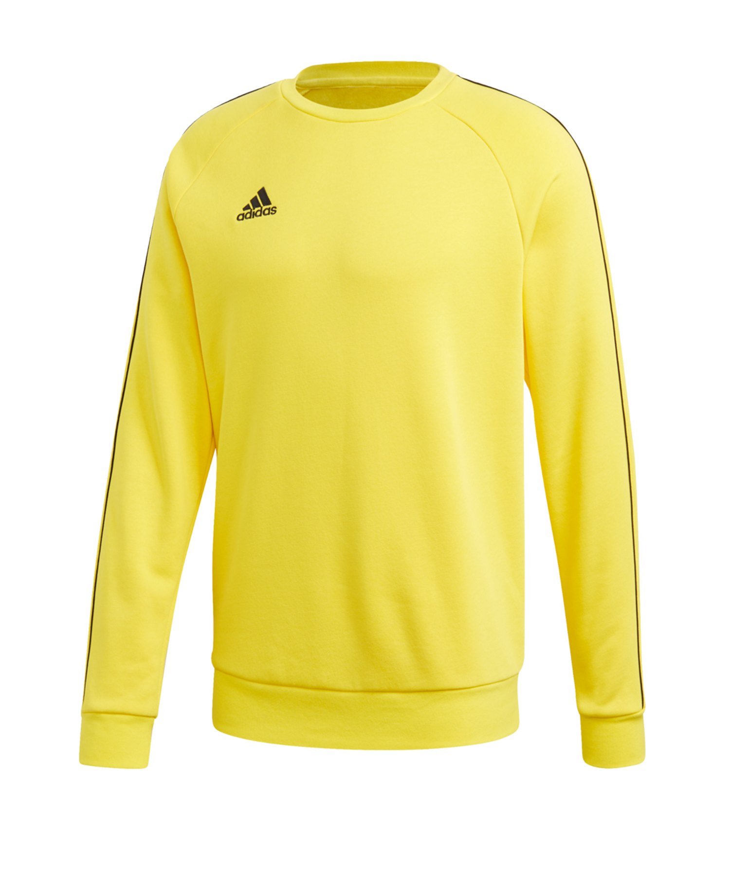 adidas Core 18 Sweatshirt Gelb Schwarz
