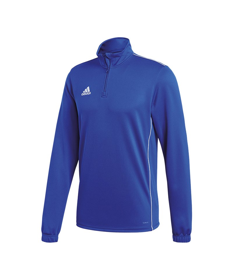 adidas Core 18 Trainingsshirt Kids Blau Weiss adidas Core 18 Trainingsshirt Kids Blau Weiss