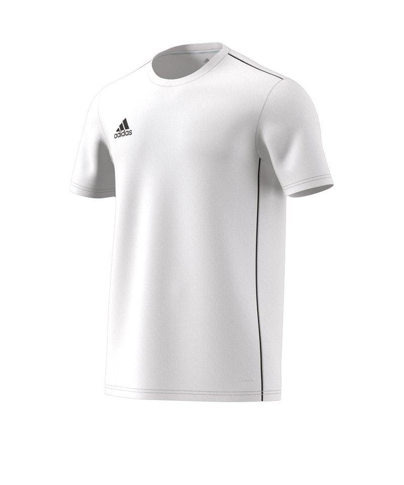 adidas Core 18 Trainingsshirt Weiss Schwarz