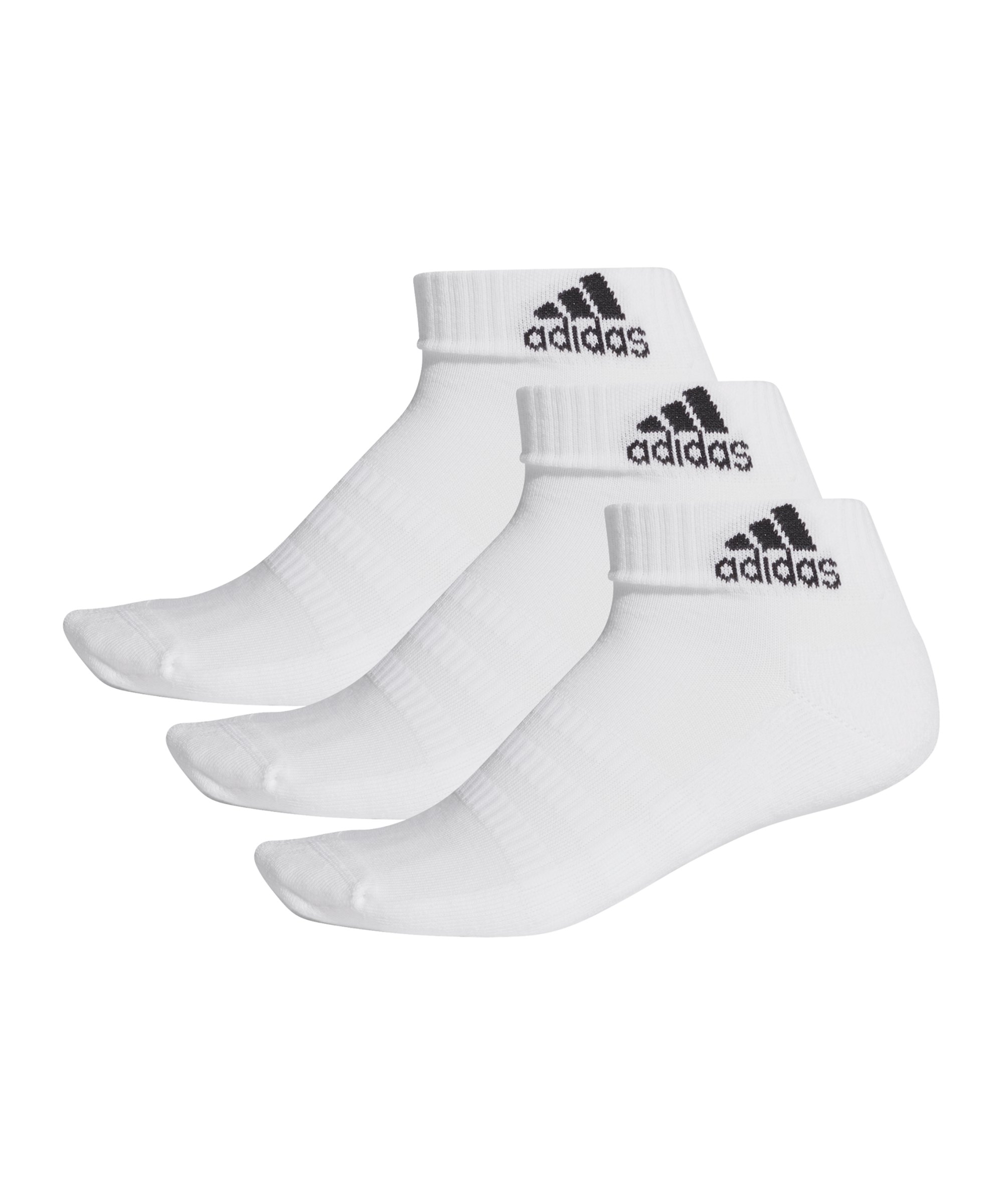 adidas Cushioned Ankle Socken 3er Pack Weiss