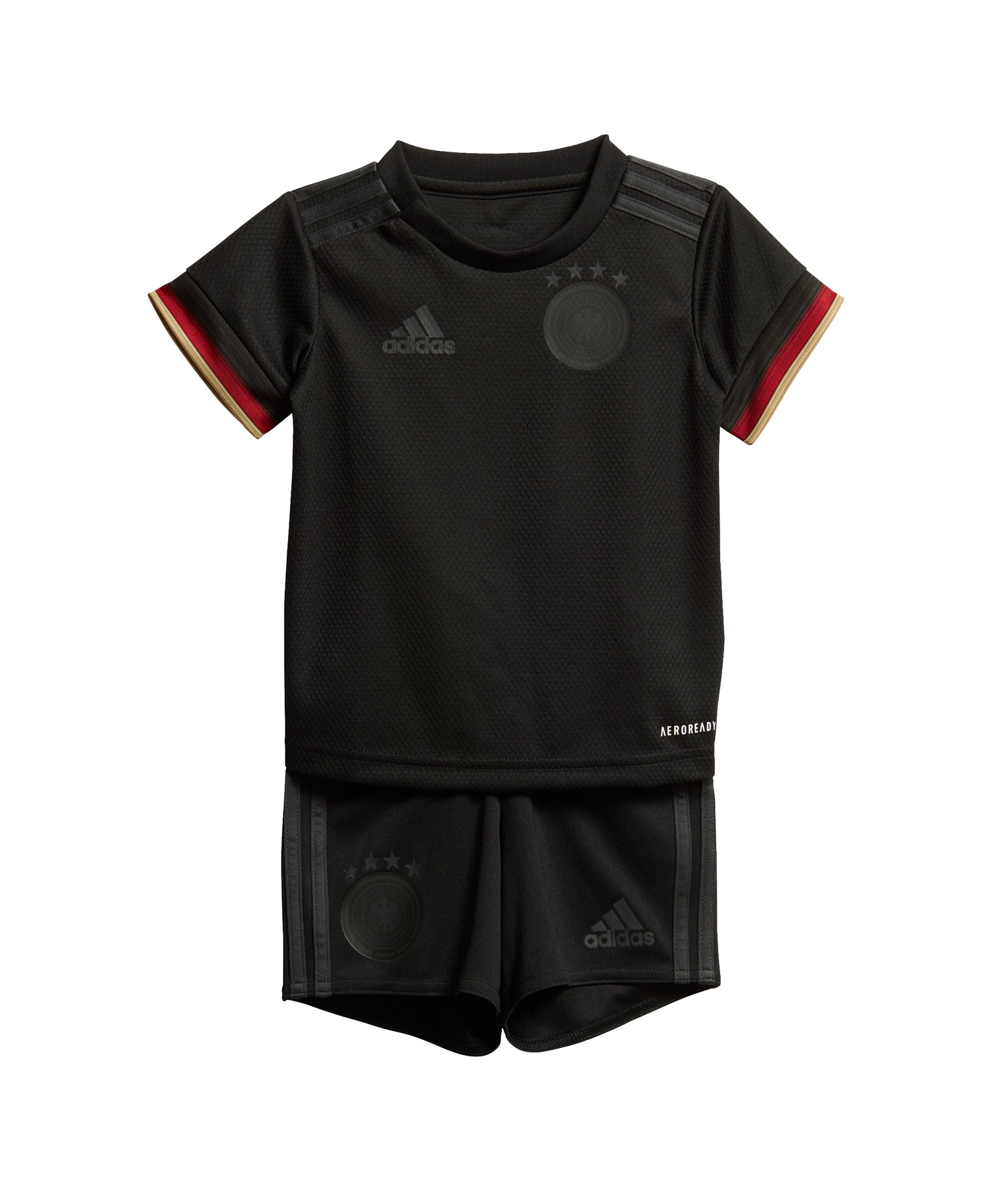 adidas DFB Deutschland Babykit Away EM 2020 Schwarz