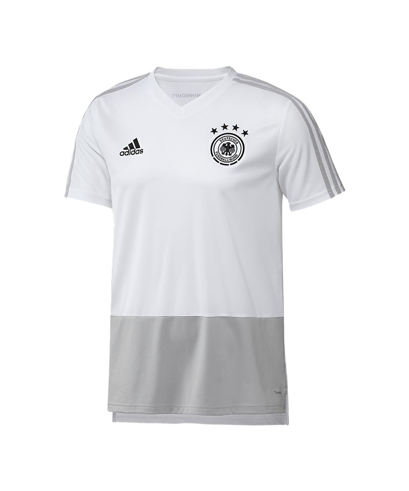 adidas DFB Deutschland Trainingstrikot Weiss adidas DFB Deutschland Trainingstrikot Weiss