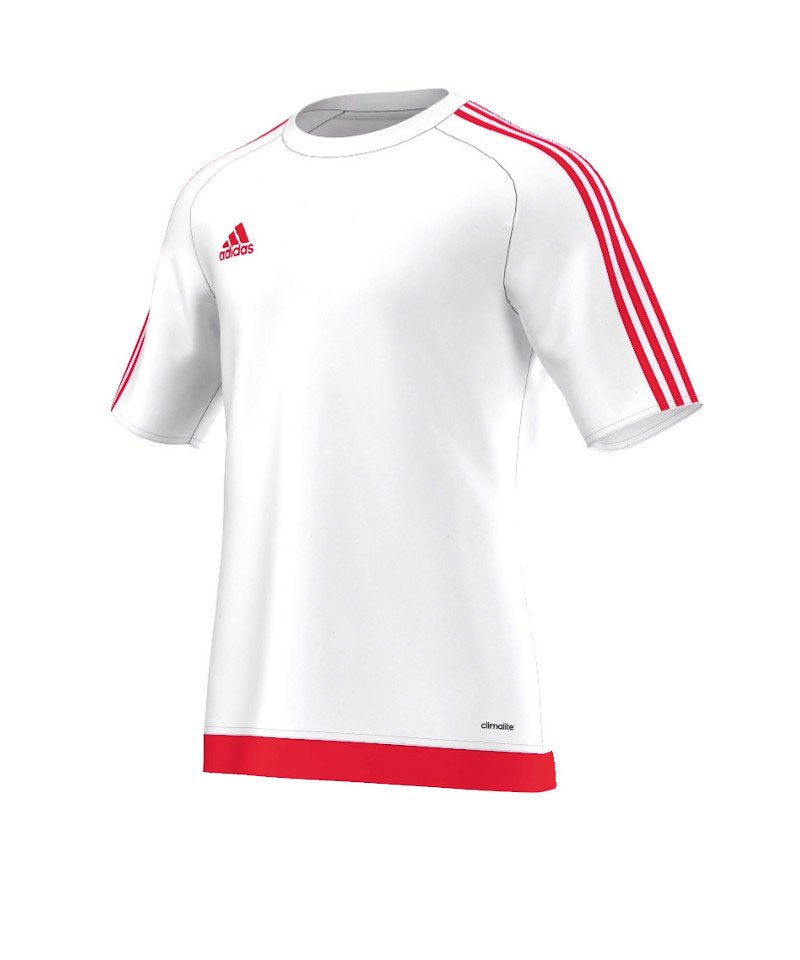 adidas Estro 15 Trikot kurzarm Kids Weiss Rot adidas Estro 15 Trikot kurzarm Kids Weiss Rot