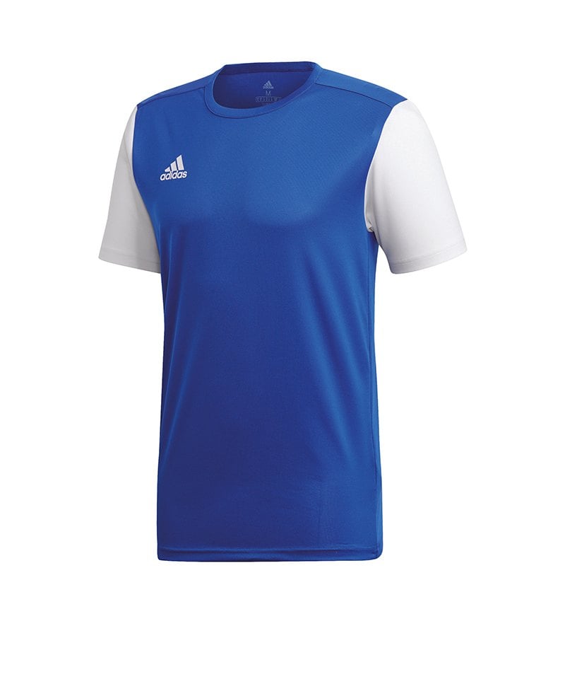 adidas Estro 19 Trikot kurzarm Blau Weiss adidas Estro 19 Trikot kurzarm Blau Weiss