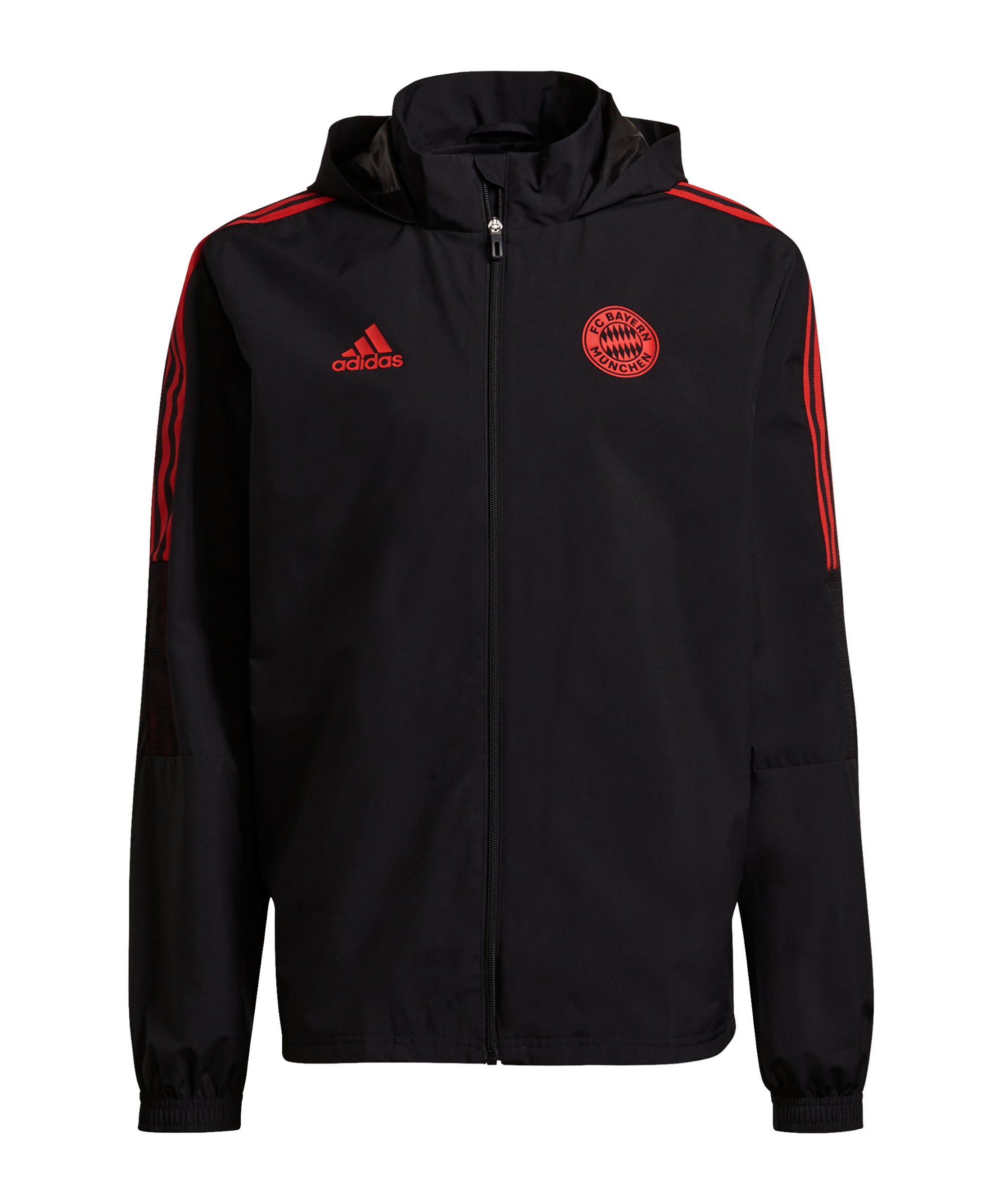 Fc bayern trainingsjacke schwarz Clearance