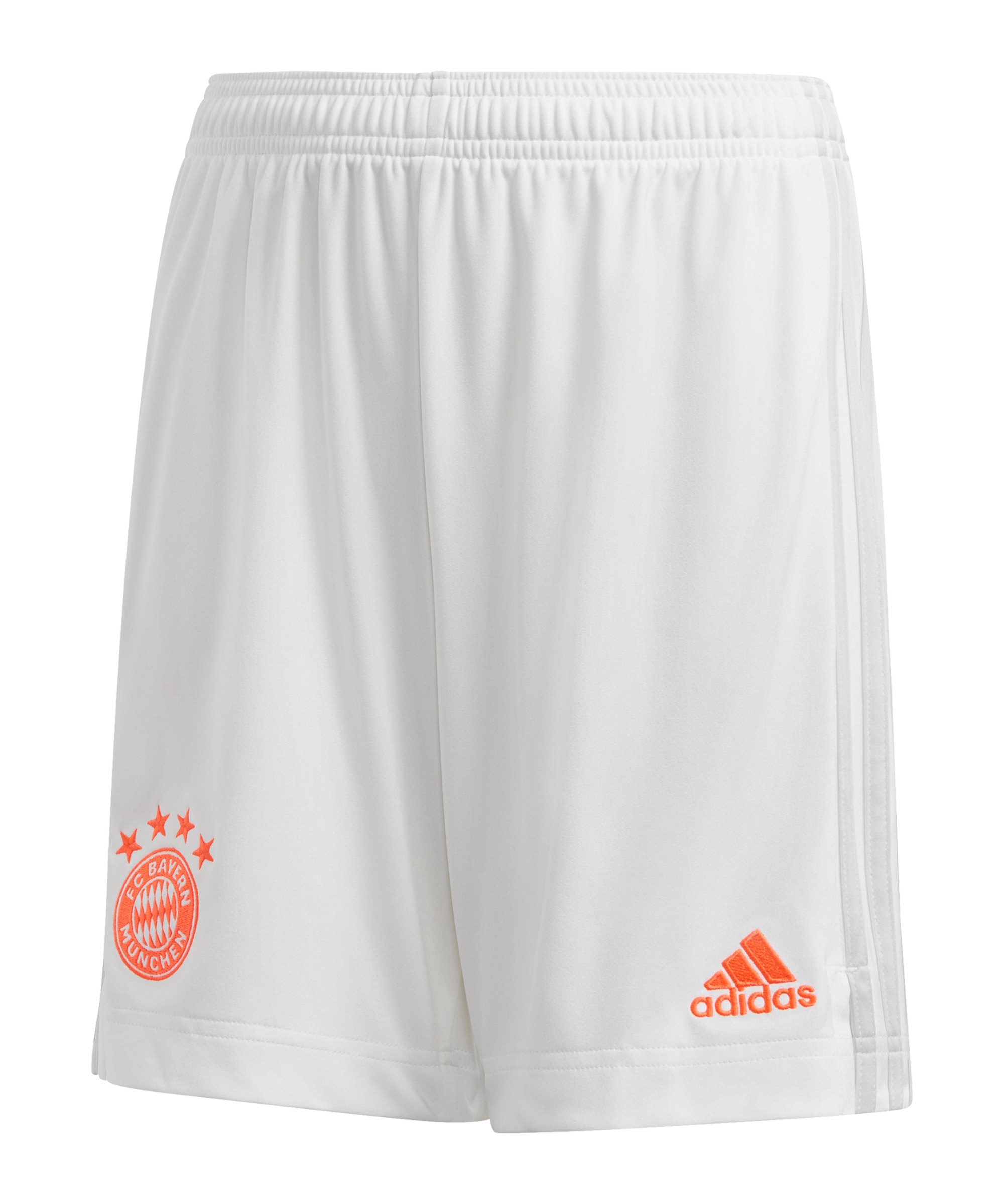 adidas FC Bayern München Short Away 2020/2021 Kids Weiss
