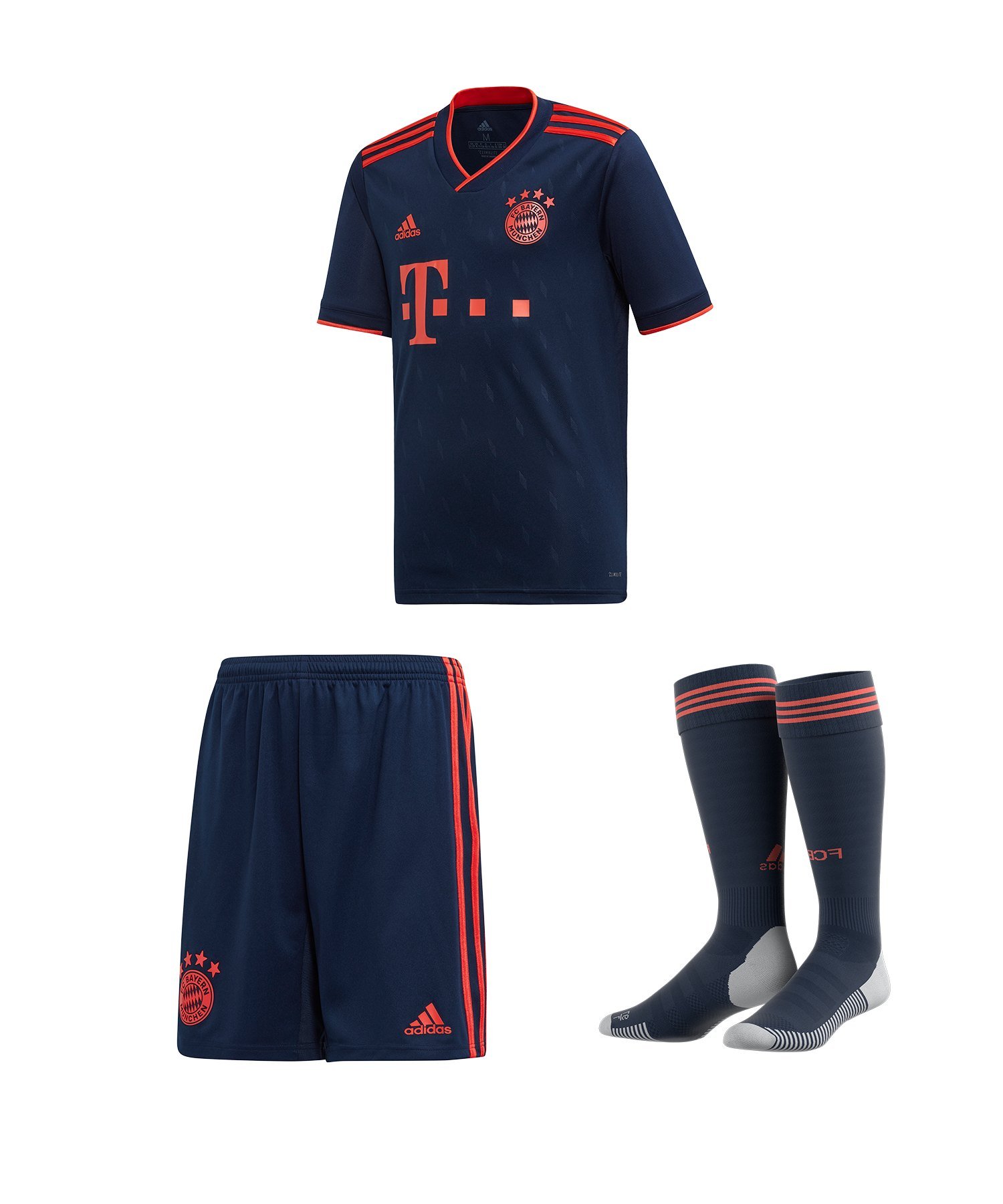 adidas FC Bayern München Trikotset UCL 20192020 Kids Blau adidas FC Bayern München Trikotset UCL 20192020 Kids Blau