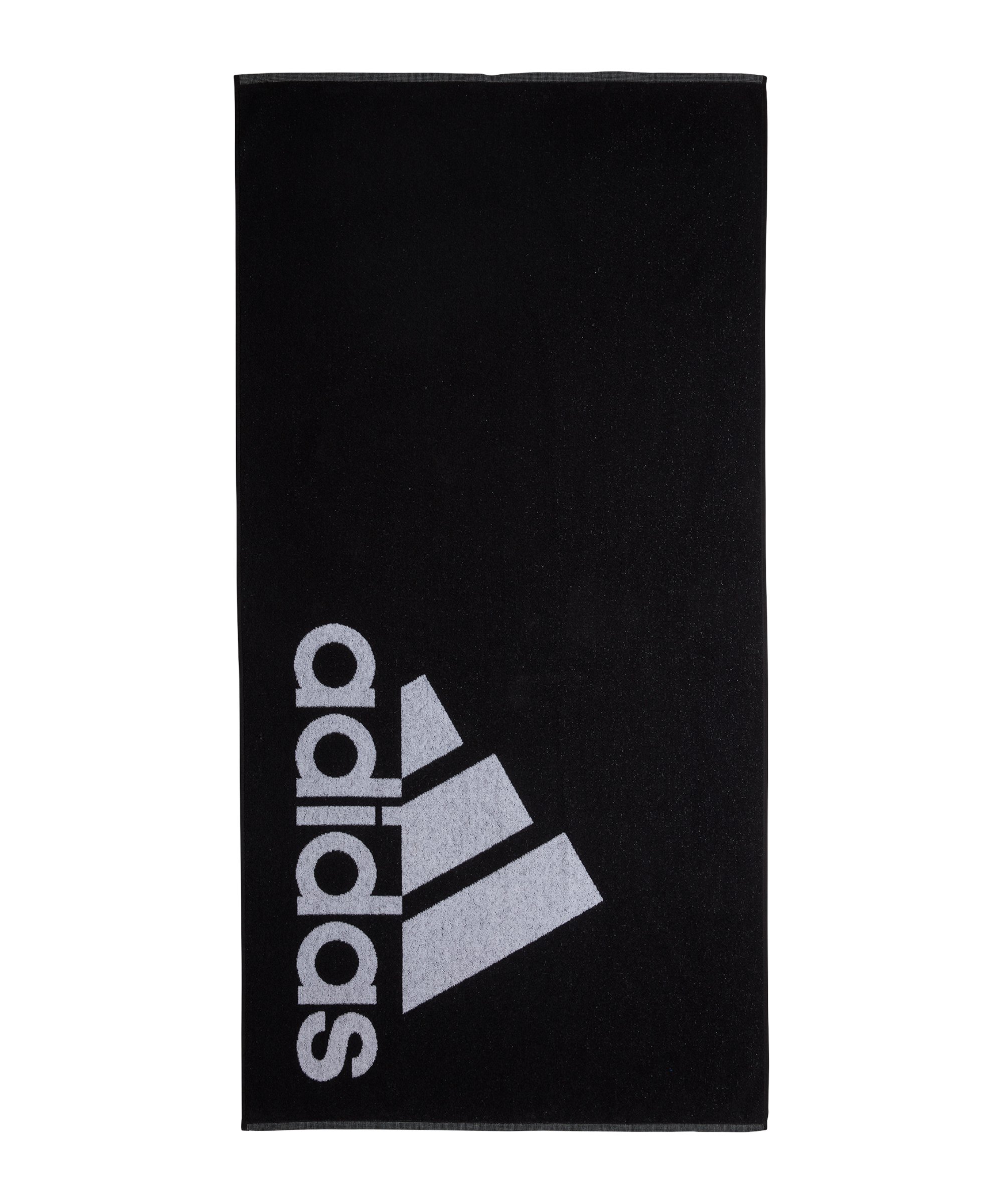 adidas Handtuch Größe L Schwarz Weiss