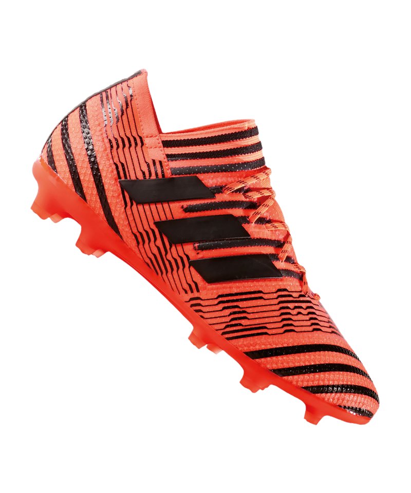 adidas NEMEZIZ 17.1 FG J Kids Rot Schwarz adidas NEMEZIZ 17.1 FG J Kids Rot Schwarz