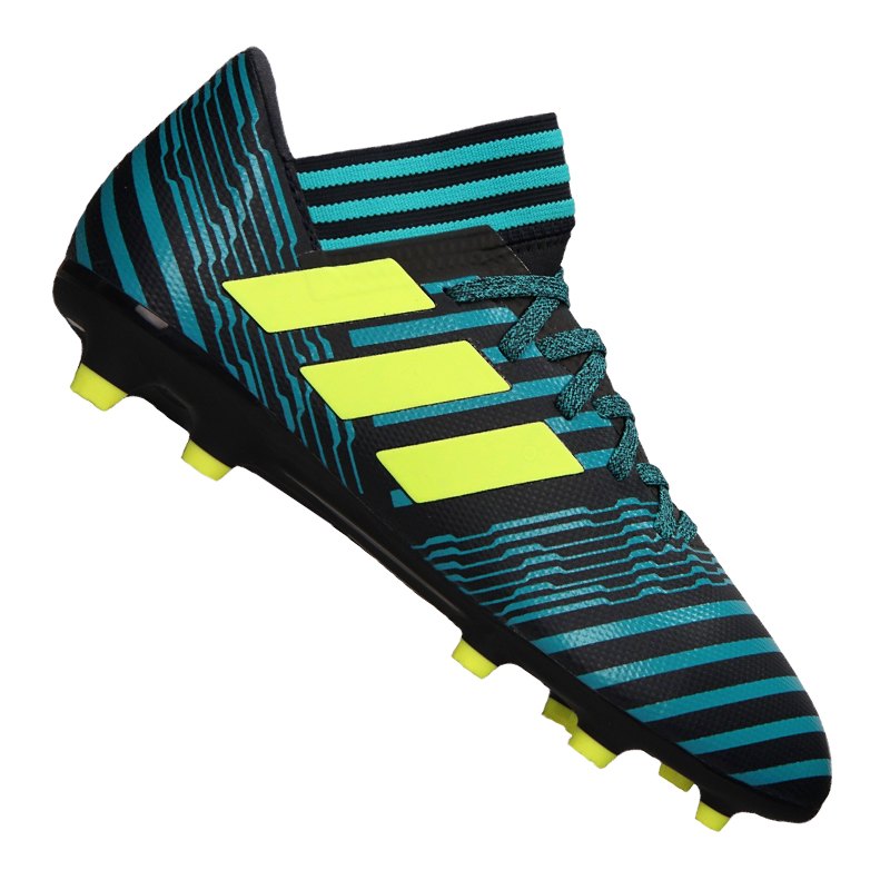 adidas NEMEZIZ 17.3 FG J Kids Blau Gelb adidas NEMEZIZ 17.3 FG J Kids Blau Gelb