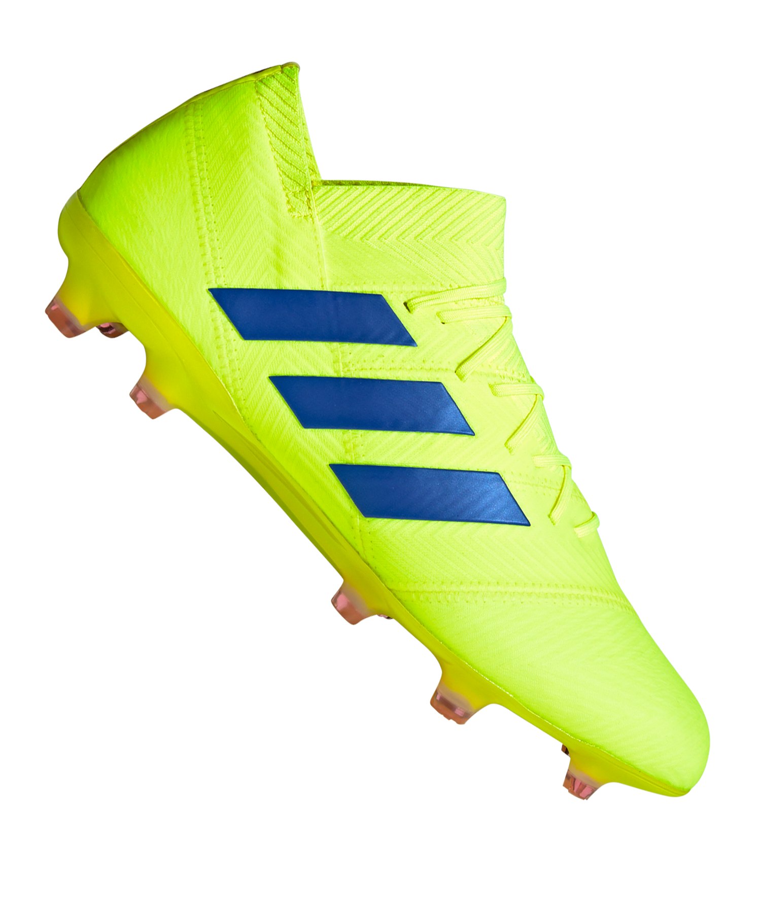 adidas NEMEZIZ 18.1 FG Gelb Blau adidas NEMEZIZ 18.1 FG Gelb Blau