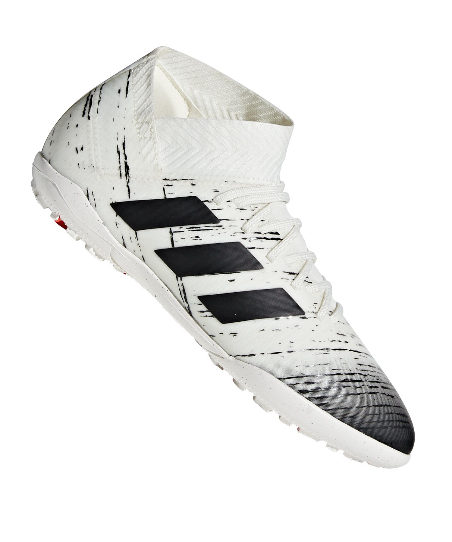 adidas NEMEZIZ 18.3 TF J Kids Weiss Schwarz adidas NEMEZIZ 18.3 TF J Kids Weiss Schwarz
