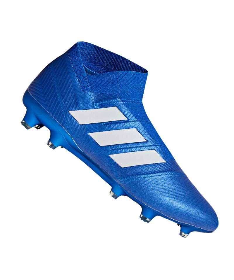 adidas NEMEZIZ 18+ FG Blau Weiss adidas NEMEZIZ 18+ FG Blau Weiss