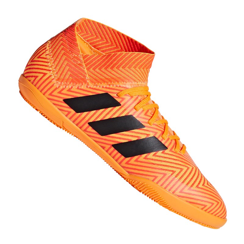 adidas NEMEZIZ Tango 18.3 IN J Kids Orange Schwarz adidas NEMEZIZ Tango 18.3 IN J Kids Orange Schwarz