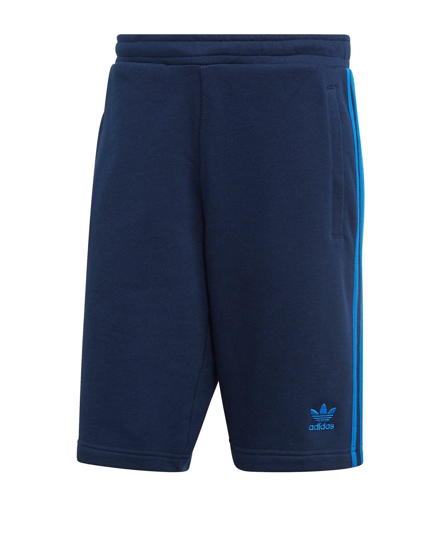 adidas Originals 3 Stripe Short Blau |Freizeit | Strasse adidas Training 3 Stripes kurze Trainingshose Kinder