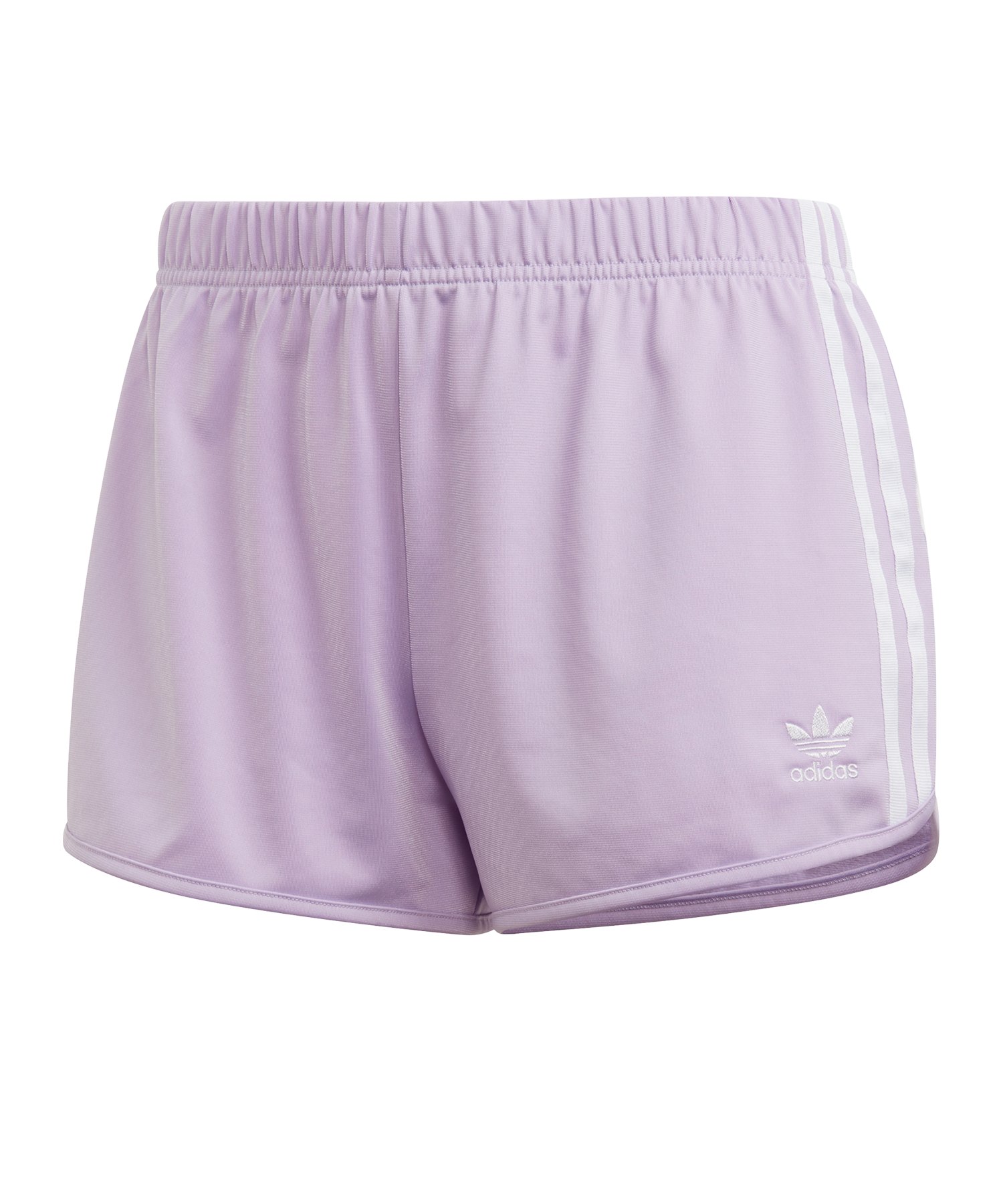 adidas Originals 3 Stripes Short Damen Lila adidas Originals 3 Stripes Short Damen Lila