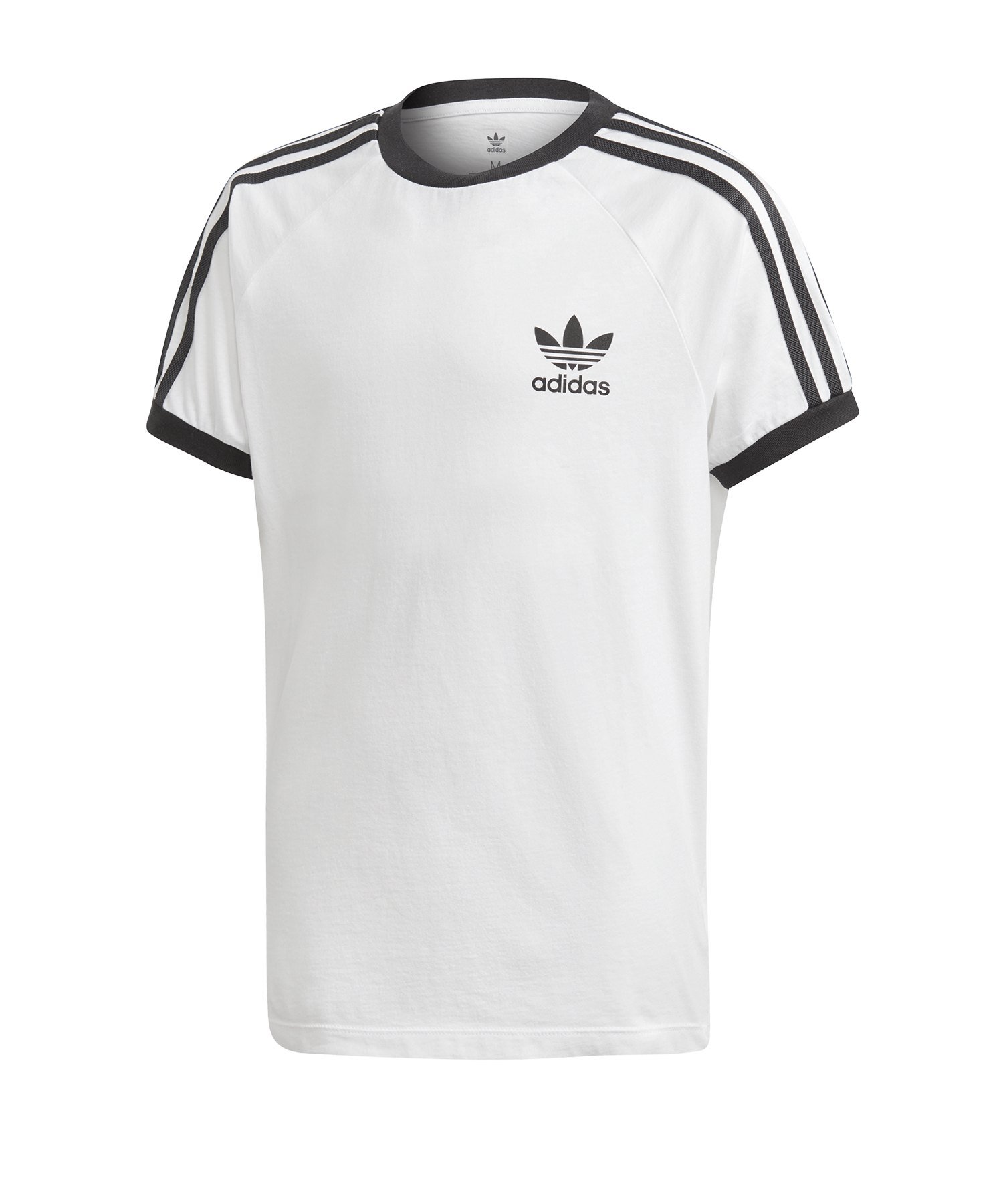 adidas Originals 3 Stripes T Shirt Kids Weiss adidas Originals 3 Stripes T Shirt Kids Weiss