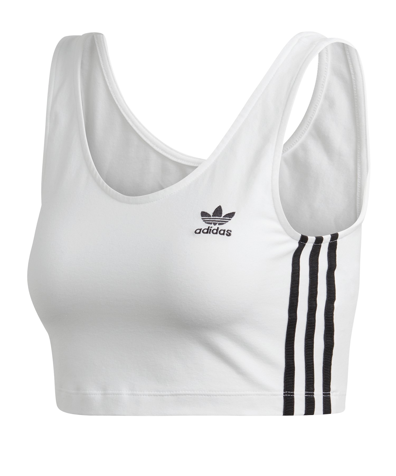 adidas Originals Crop Tank Top Damen Weiss adidas Originals Crop Tank Top Damen Weiss
