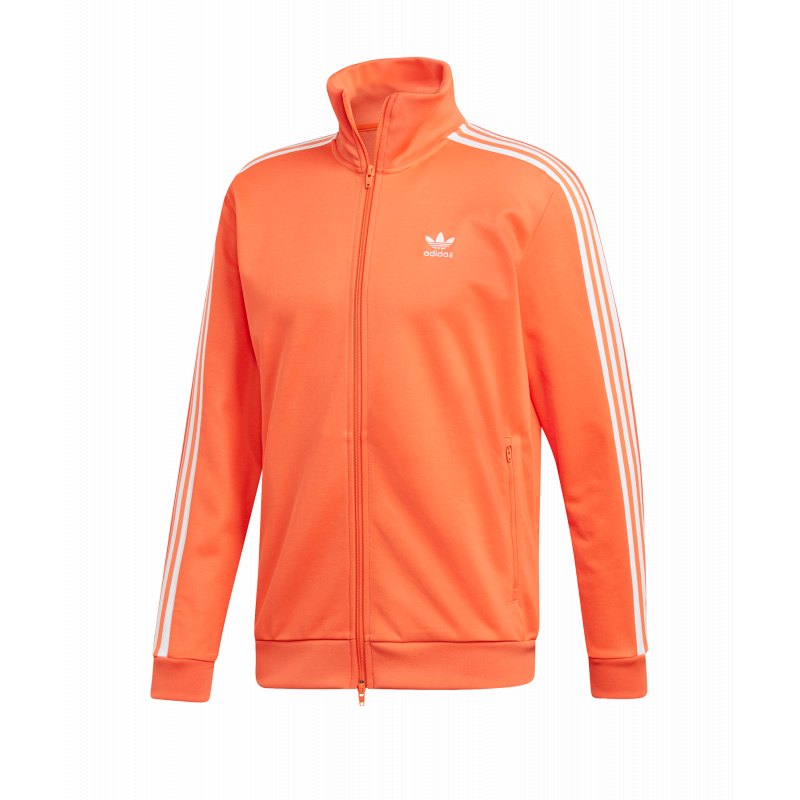 adidas Originals Franz Beckenbauer Tracktop Orange adidas Originals Franz Beckenbauer Tracktop Orange