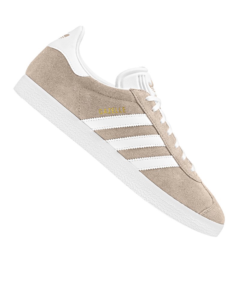 adidas Originals Gazelle Sneaker Beige Weiss adidas Originals Gazelle Sneaker Beige Weiss
