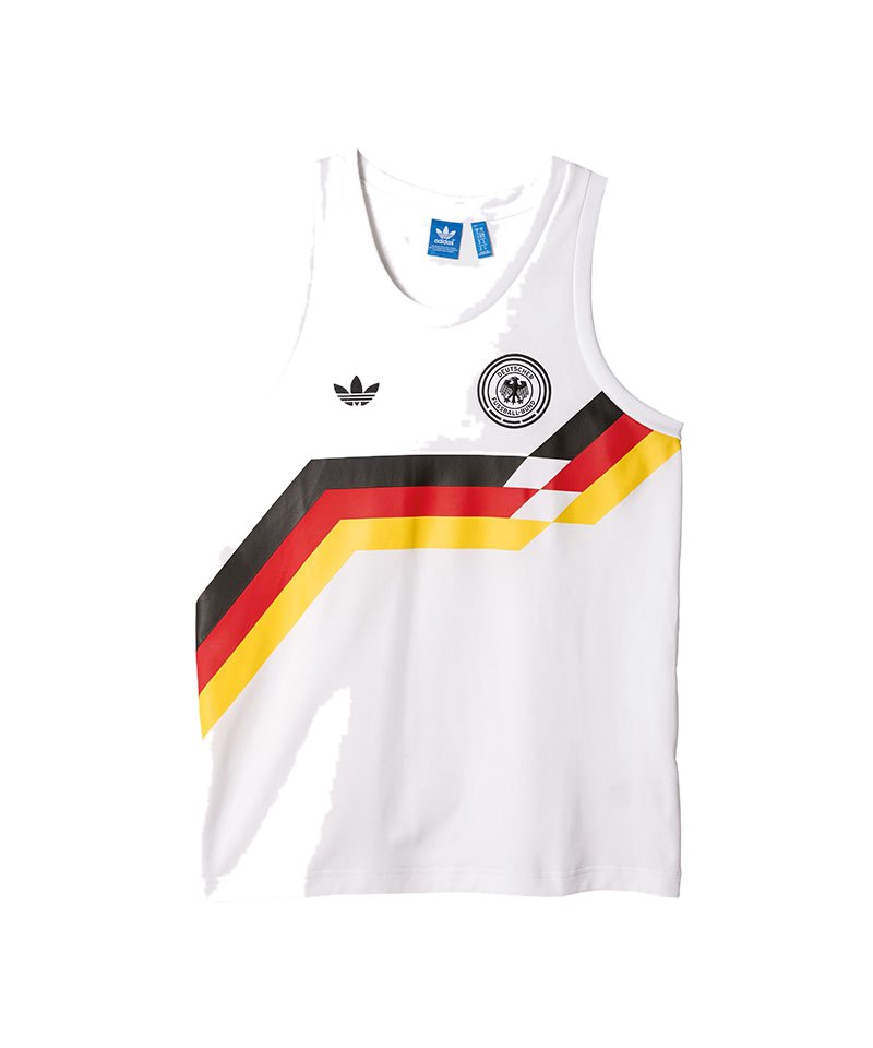 adidas Originals Germany Tanktop Weiss adidas Originals Germany Tanktop Weiss