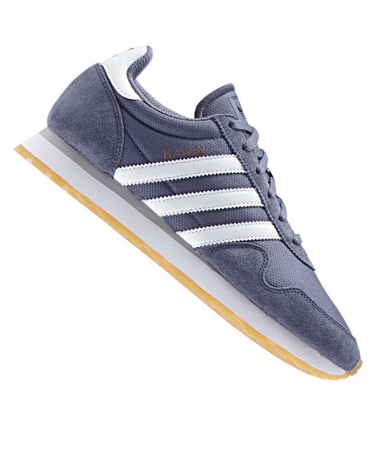 adidas Originals Haven Sneaker Damen Lila Weiss adidas Originals Haven Sneaker Damen Lila Weiss