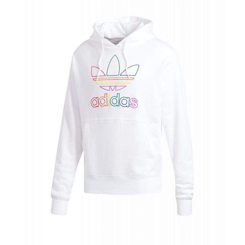 adidas Originals Pride Hoody Herren Weiss adidas Originals Pride Hoody Herren Weiss
