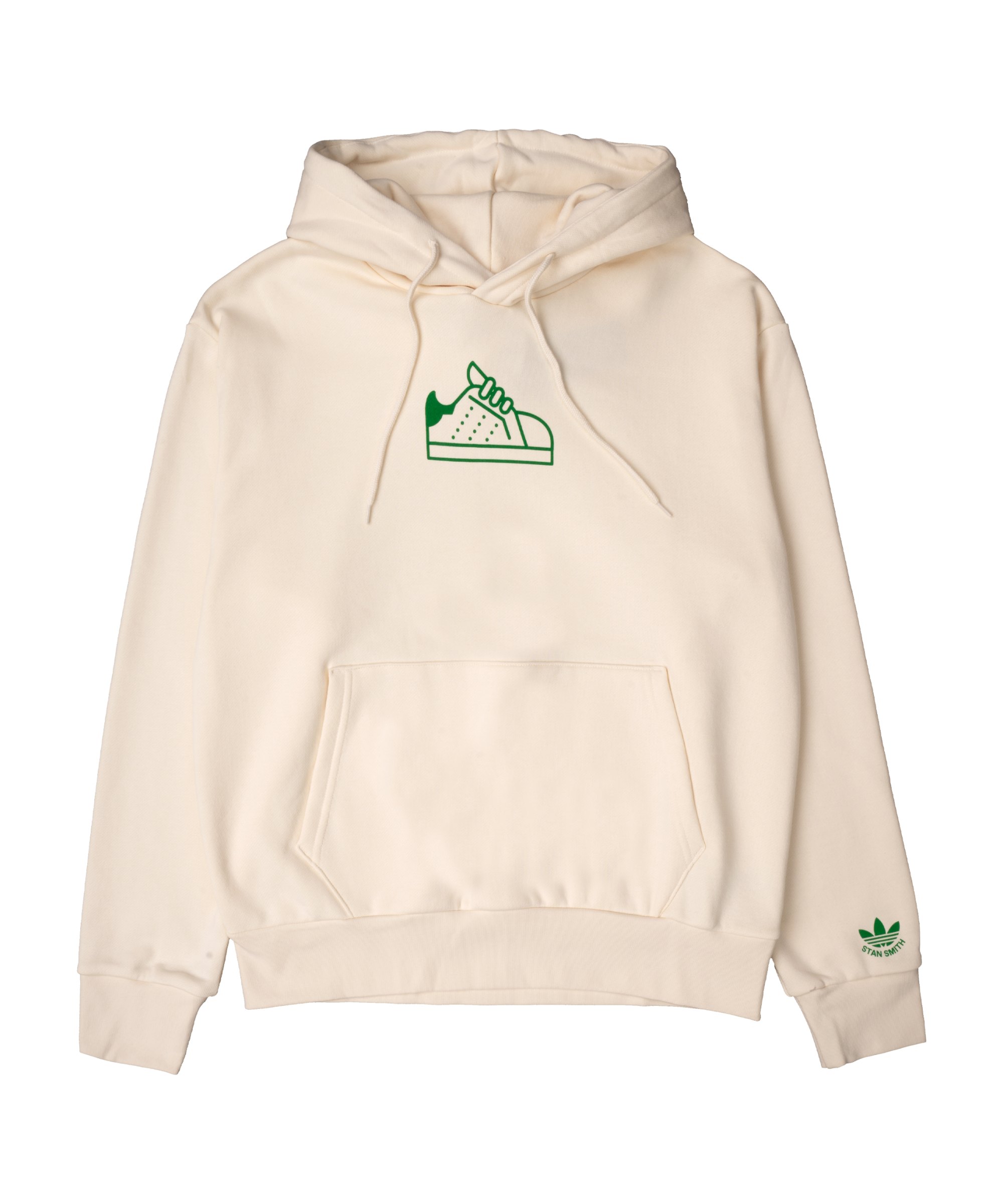 adidas Originals Stan Smith HD Hoody Weiss GrÃ¼n | Lifestyle | Freizeitbekleidung
