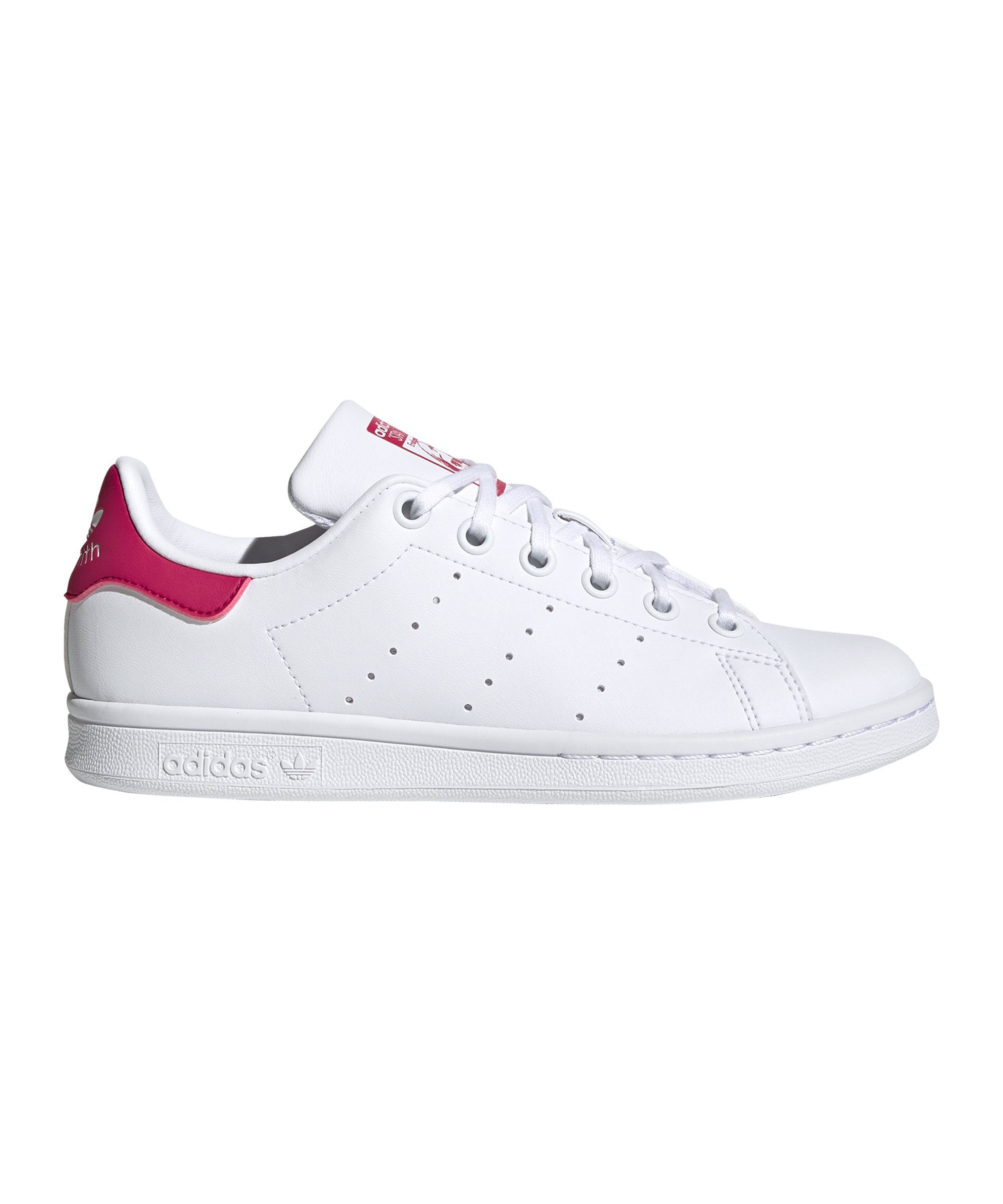 adidas Originals Stan Smith Kids Weiss Pink