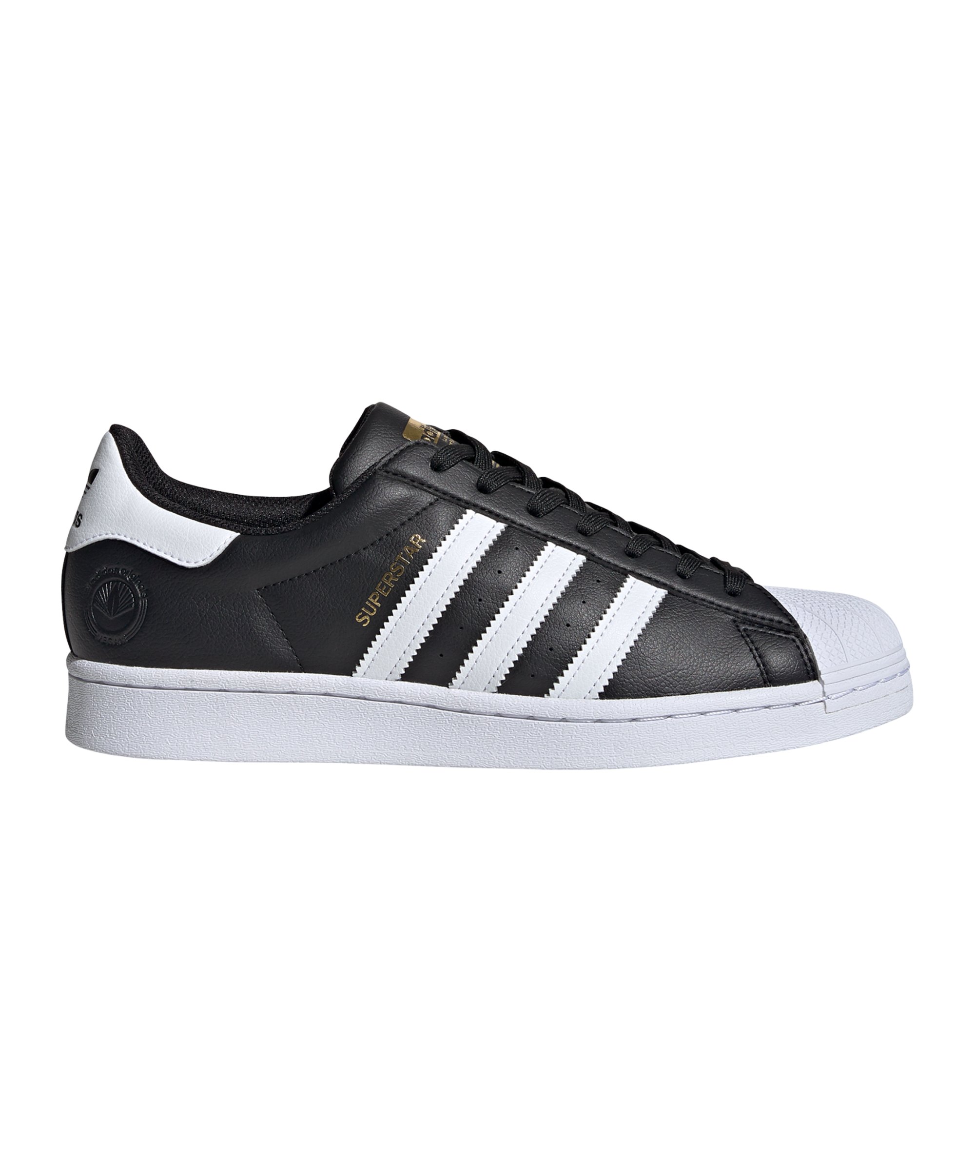 adidas Originals Superstar Vegan Schwarz Weiss
