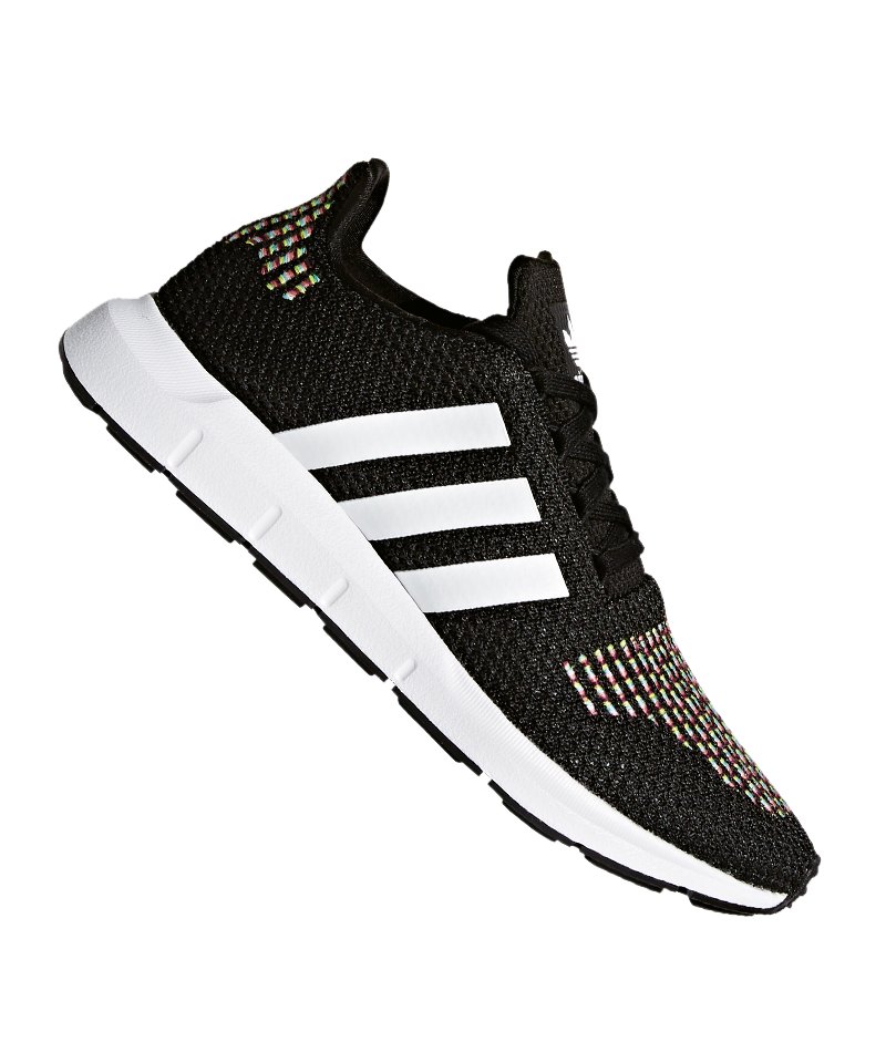 adidas Originals Swift Run Damen Schwarz Weiss adidas Originals Swift Run Damen Schwarz Weiss