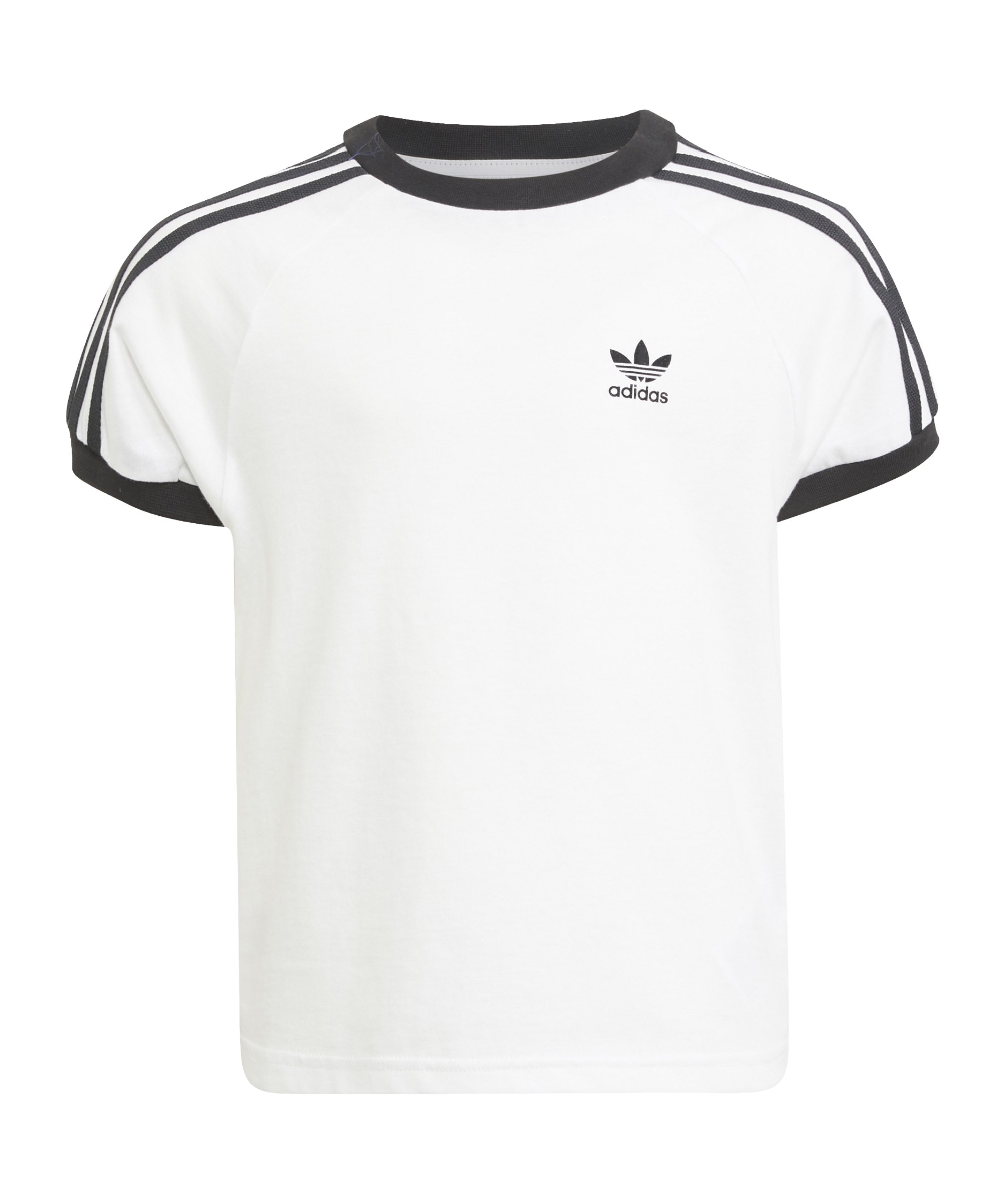 adidas Originals T-Shirt Kids Weiss Schwarz