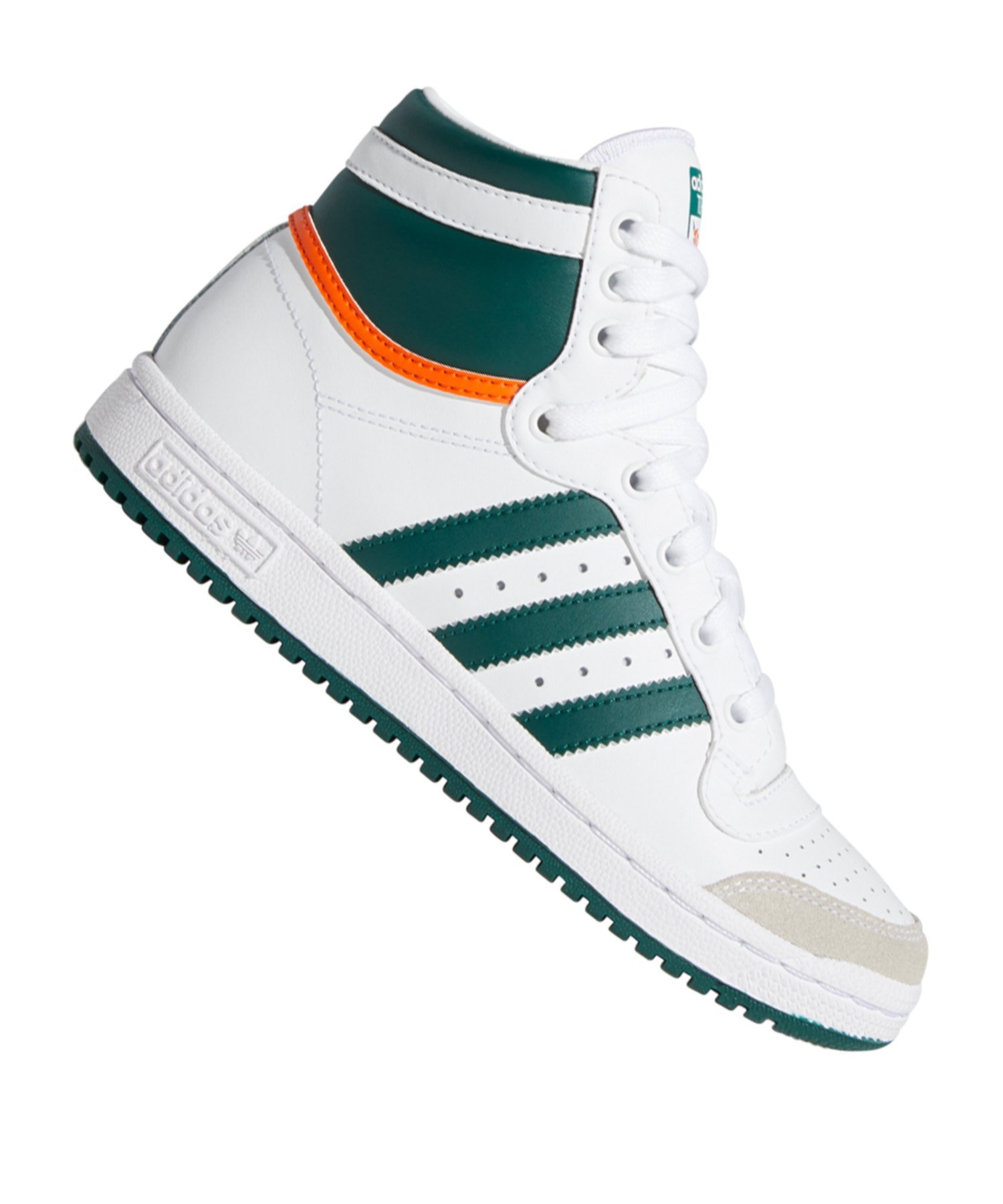 adidas Originals Top Ten HI Sneaker Kids Weiss adidas Originals Top Ten HI Sneaker Kids Weiss