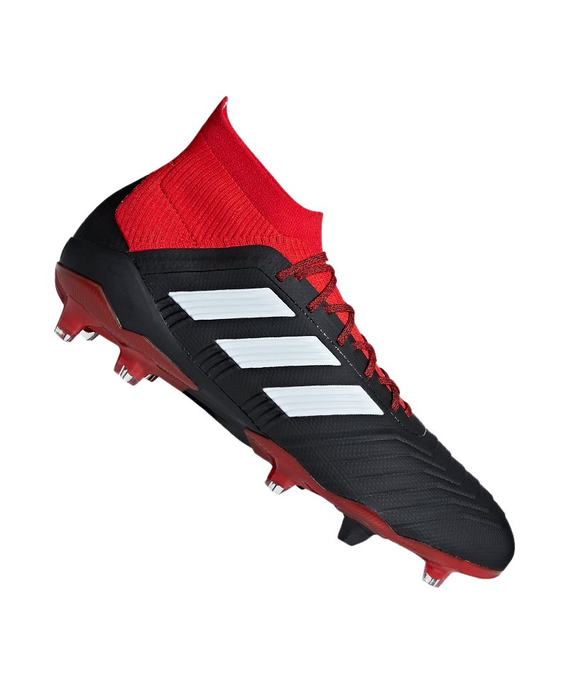 adidas Predator 18.1 FG Schwarz Rot adidas Predator 18.1 FG Schwarz Rot