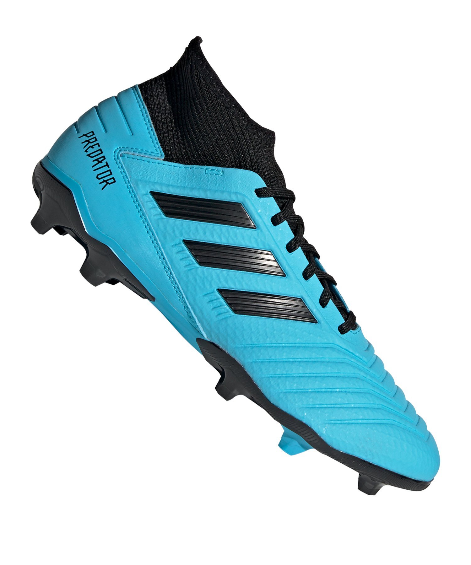 Adidas Predator 19.3 FG Fußballschuh bright cyan core black Adidas Predator 19.3 FG Fußballschuh bright cyan core black
