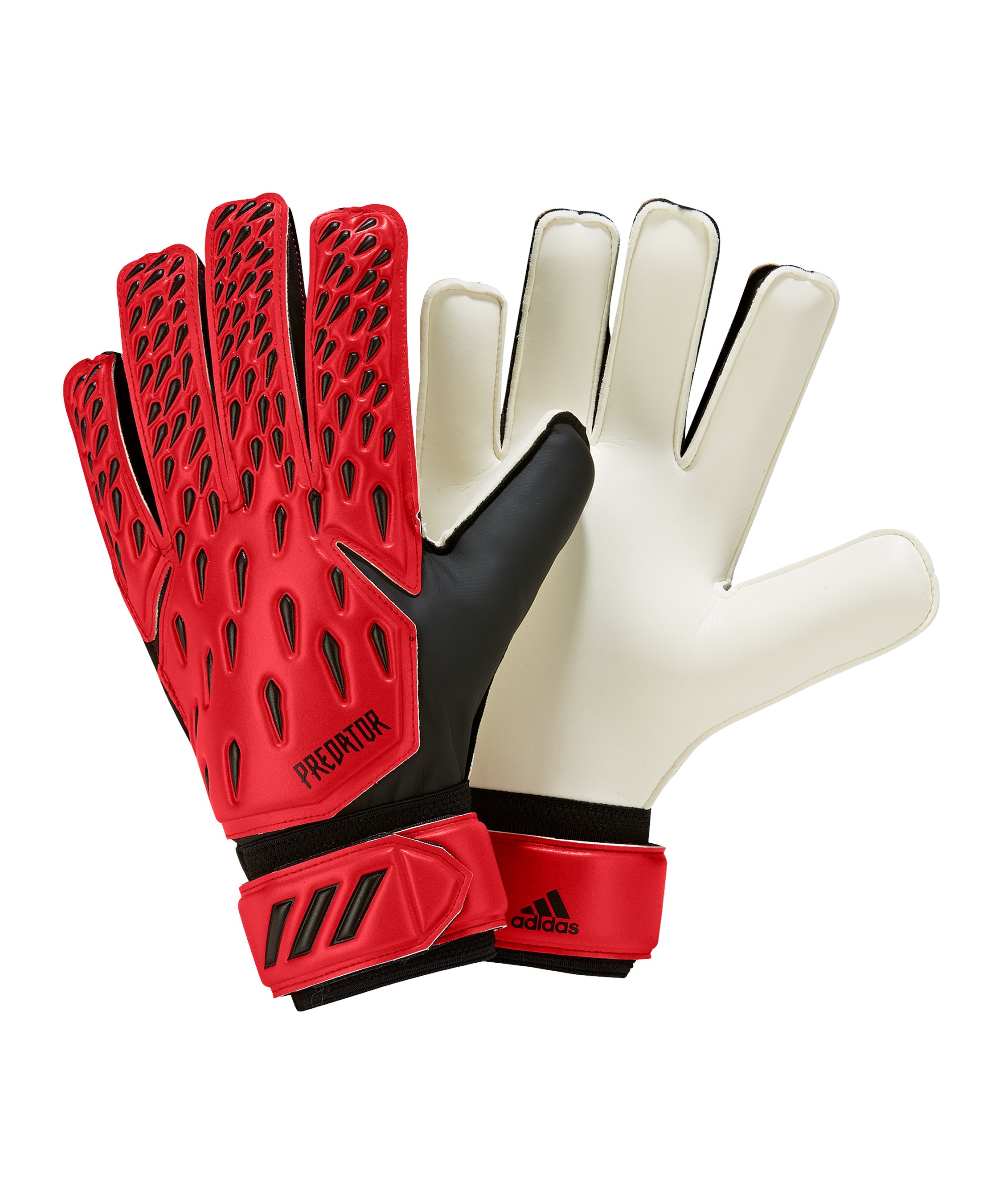 adidas Predator Meteorite TRN Torwarthandschuh Rot Schwarz