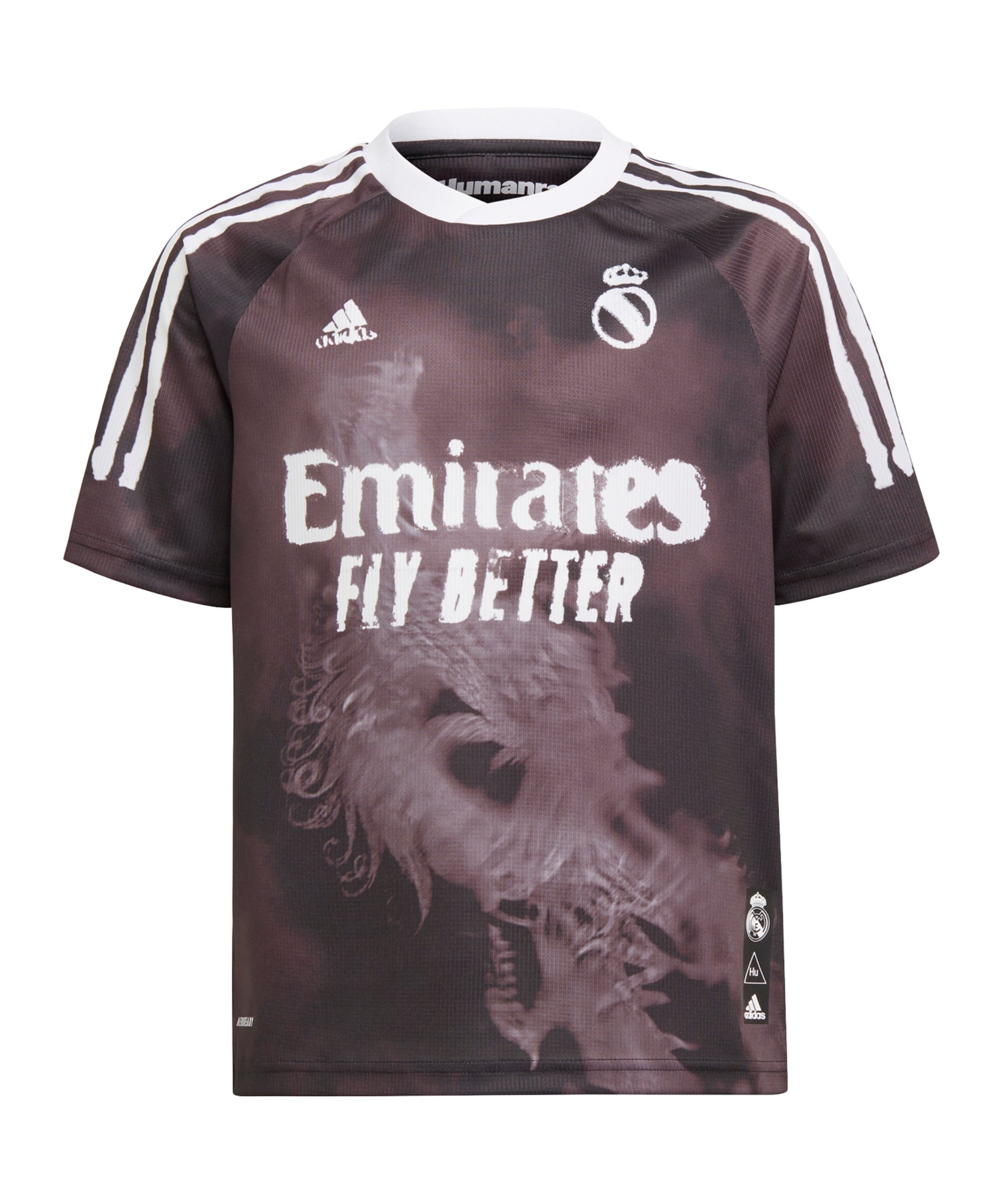 adidas Real Madrid Human Race Trikot Kids Schwarz