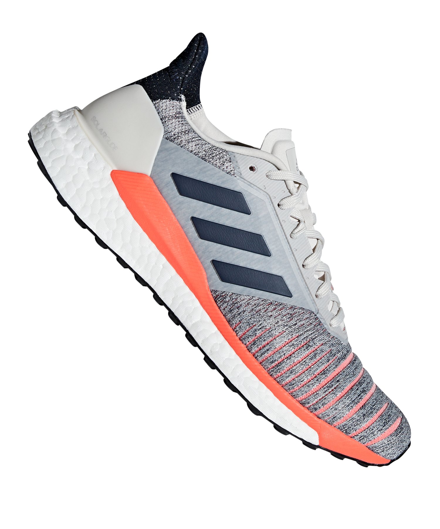 adidas Solar Glide Running Grau Orange |Laufen graue Sportschuhe von adidas, €89 | | Lookastic
