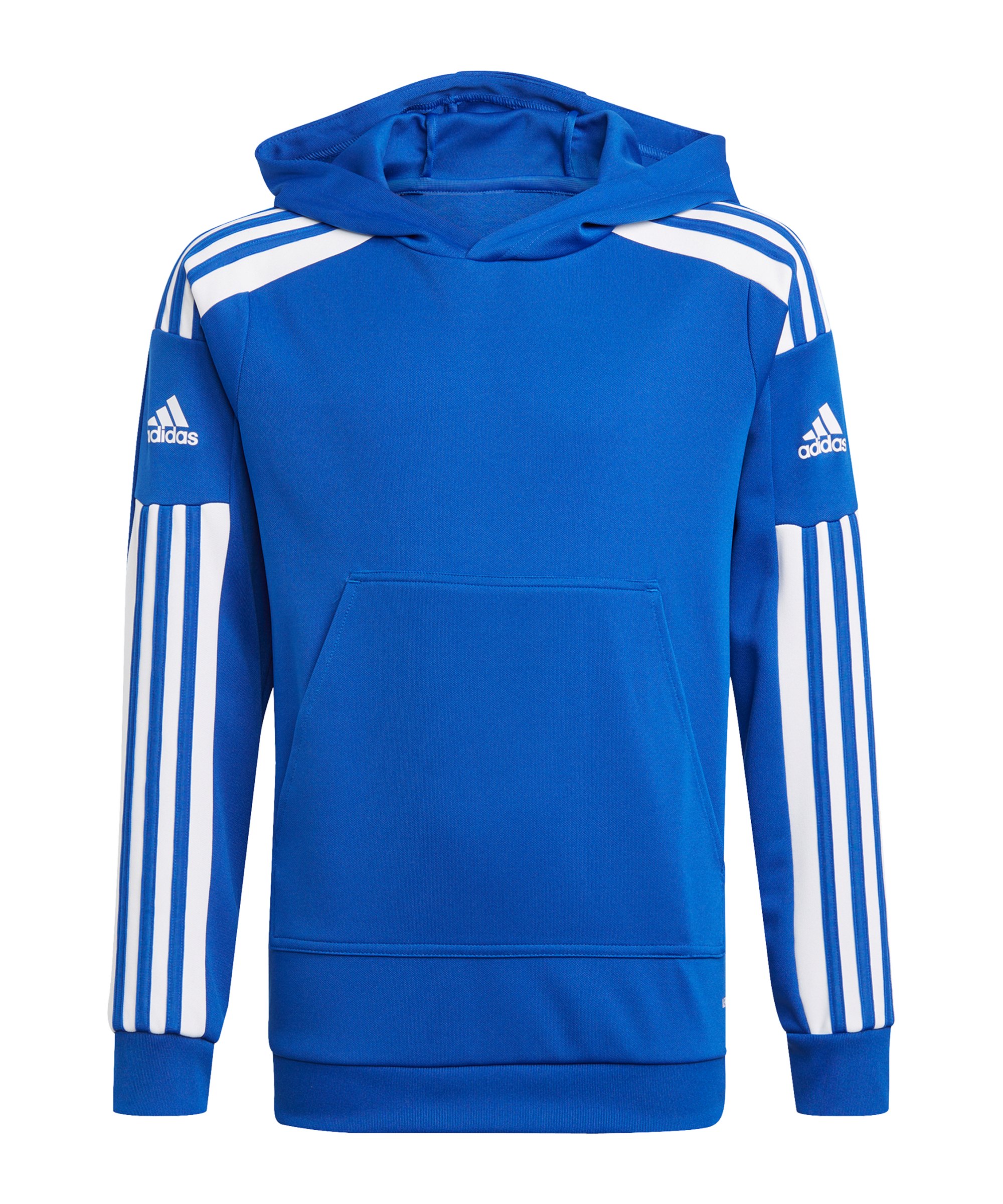adidas Squadra 21 Hoody Kids Blau Weiss