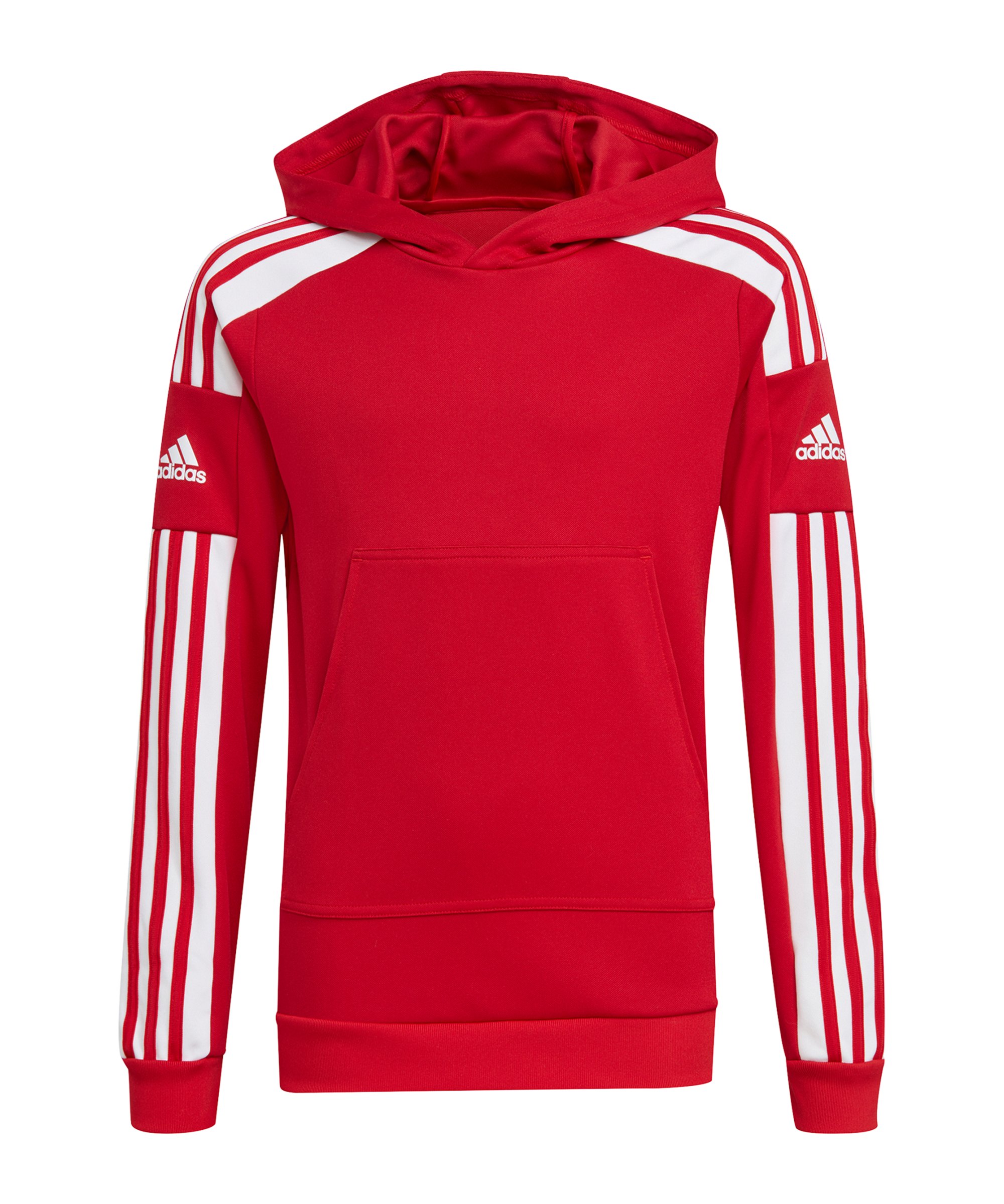 adidas Squadra 21 Hoody Kids Rot Weiss