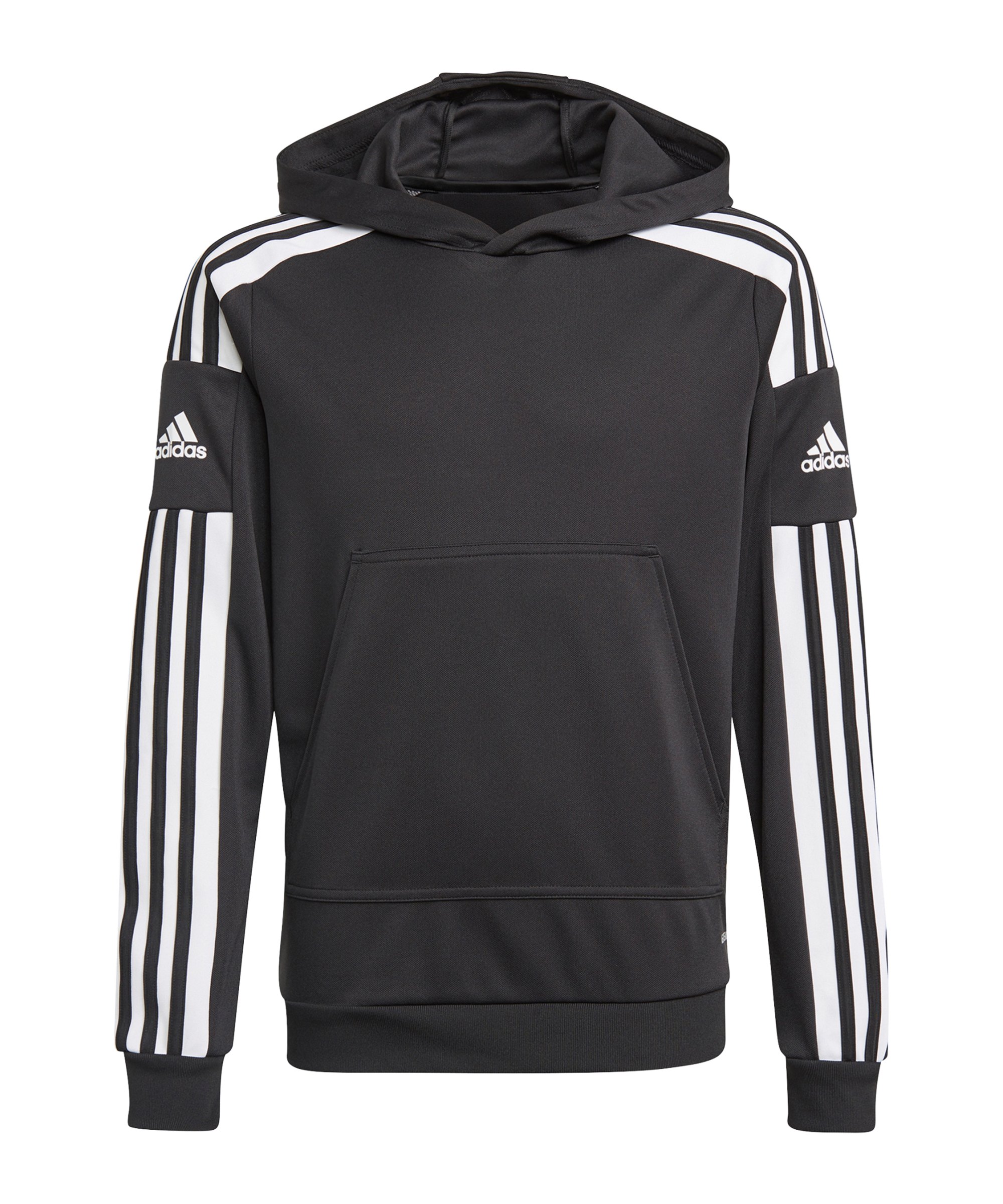 adidas Squadra 21 Hoody Kids Schwarz Weiss
