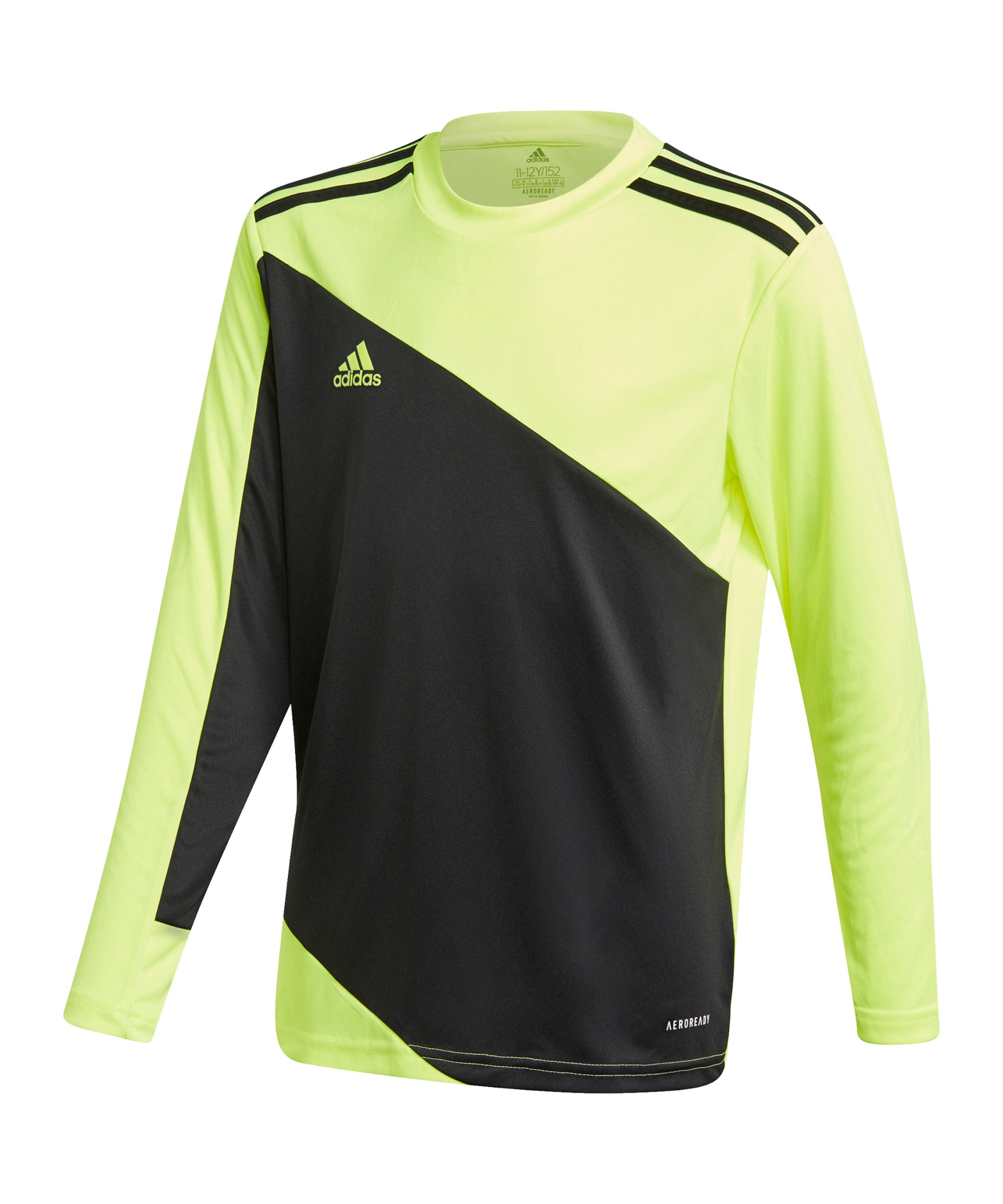 adidas Squadra 21 Torwarttrikot Kids Gelb Schwarz