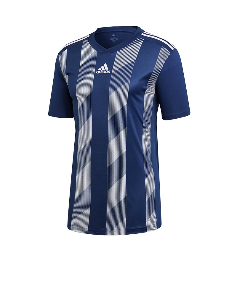 adidas Striped 19 Trikot kurzarm Kids Dunkelblau adidas Striped 19 Trikot kurzarm Kids Dunkelblau