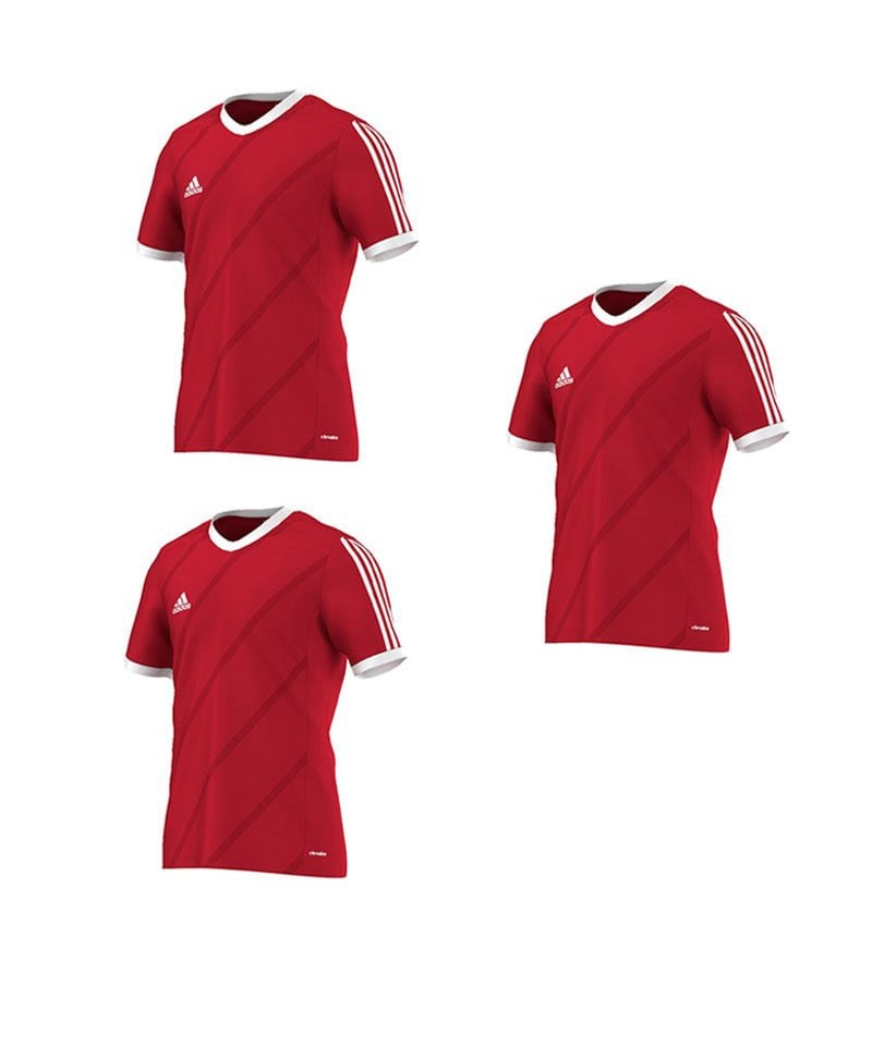 adidas Tabela 14 Trikot kurzarm Rot Weiss 3er Set adidas Tabela 14 Trikot kurzarm Rot Weiss 3er Set