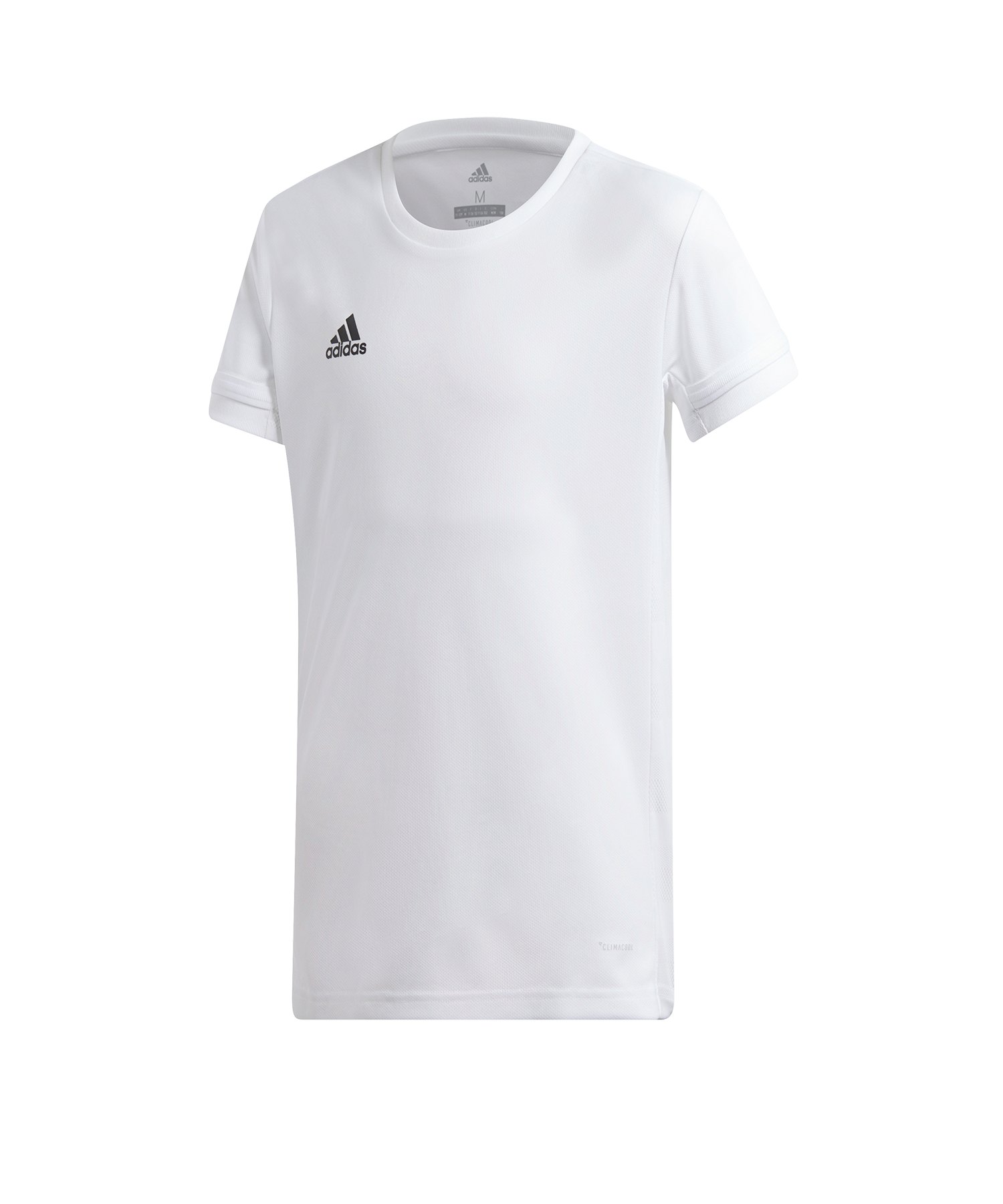 adidas Team 19 Trikot kurzarm Kids Weiss Grau