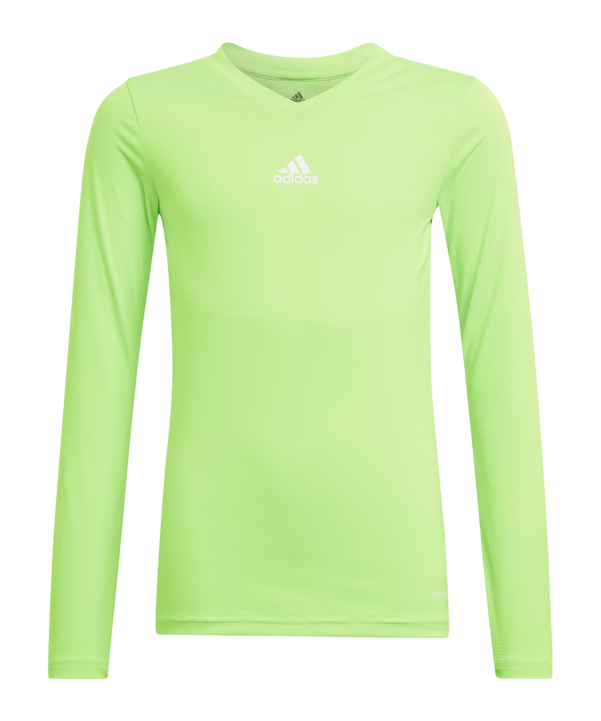 adidas Team Base Top langarm Kids Grün