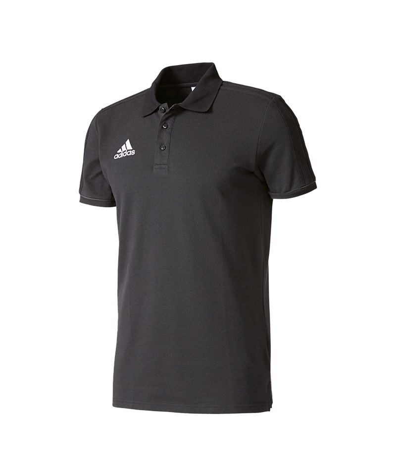 adidas Tiro 17 Poloshirt Schwarz Grau adidas Tiro 17 Poloshirt Schwarz Grau
