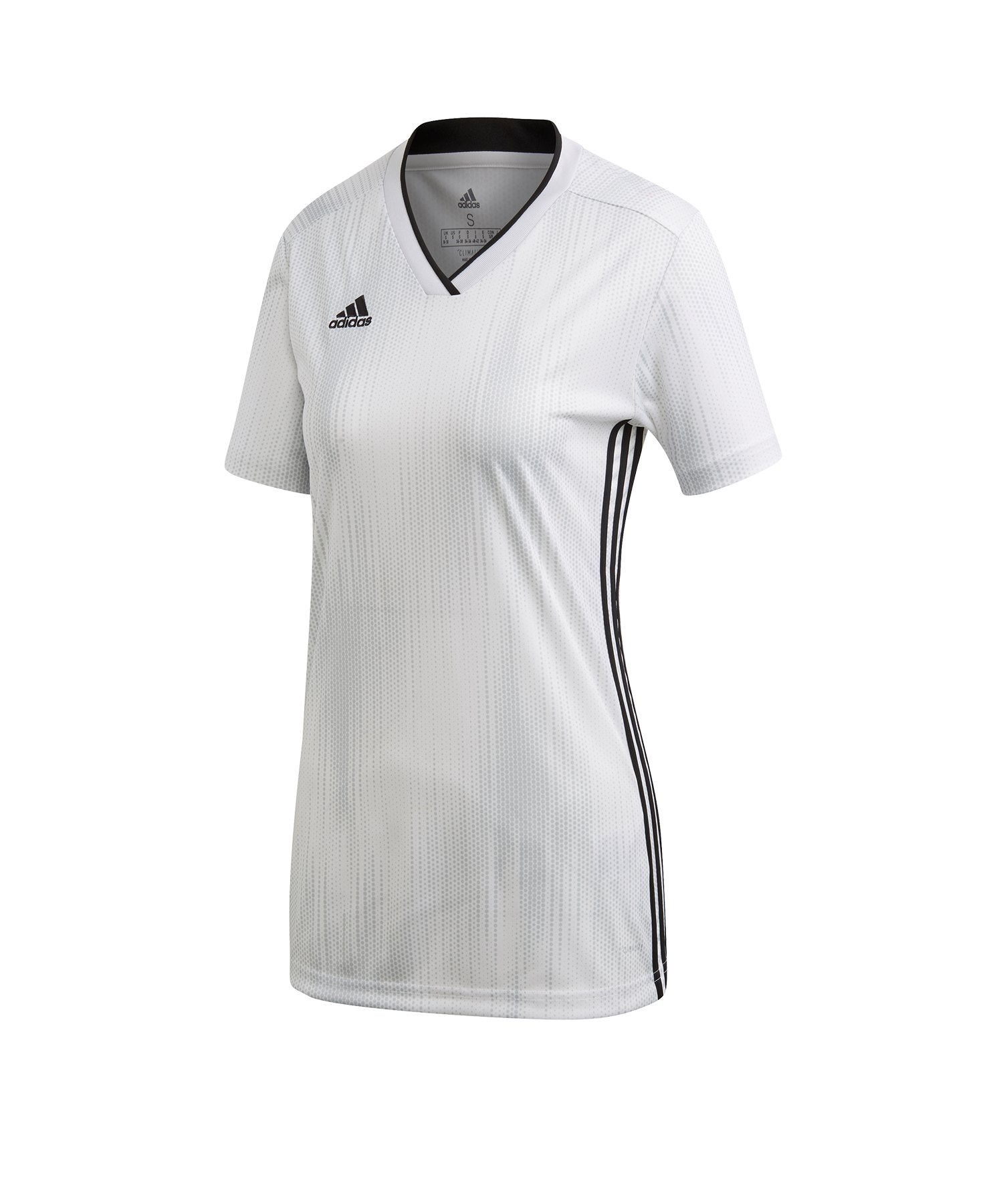 adidas Tiro 19 Trikot kurzarm Damen Weiss Schwarz adidas Tiro 19 Trikot kurzarm Damen Weiss Schwarz