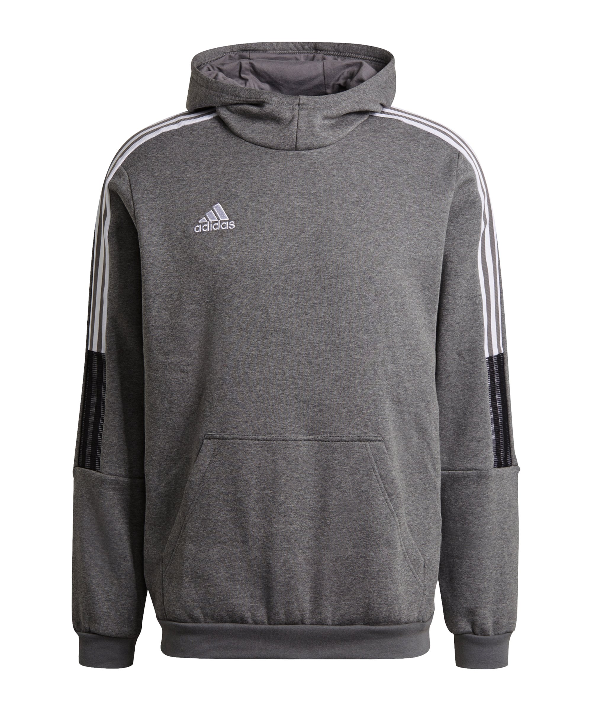 adidas Tiro 21 Sweat Hoody Grau