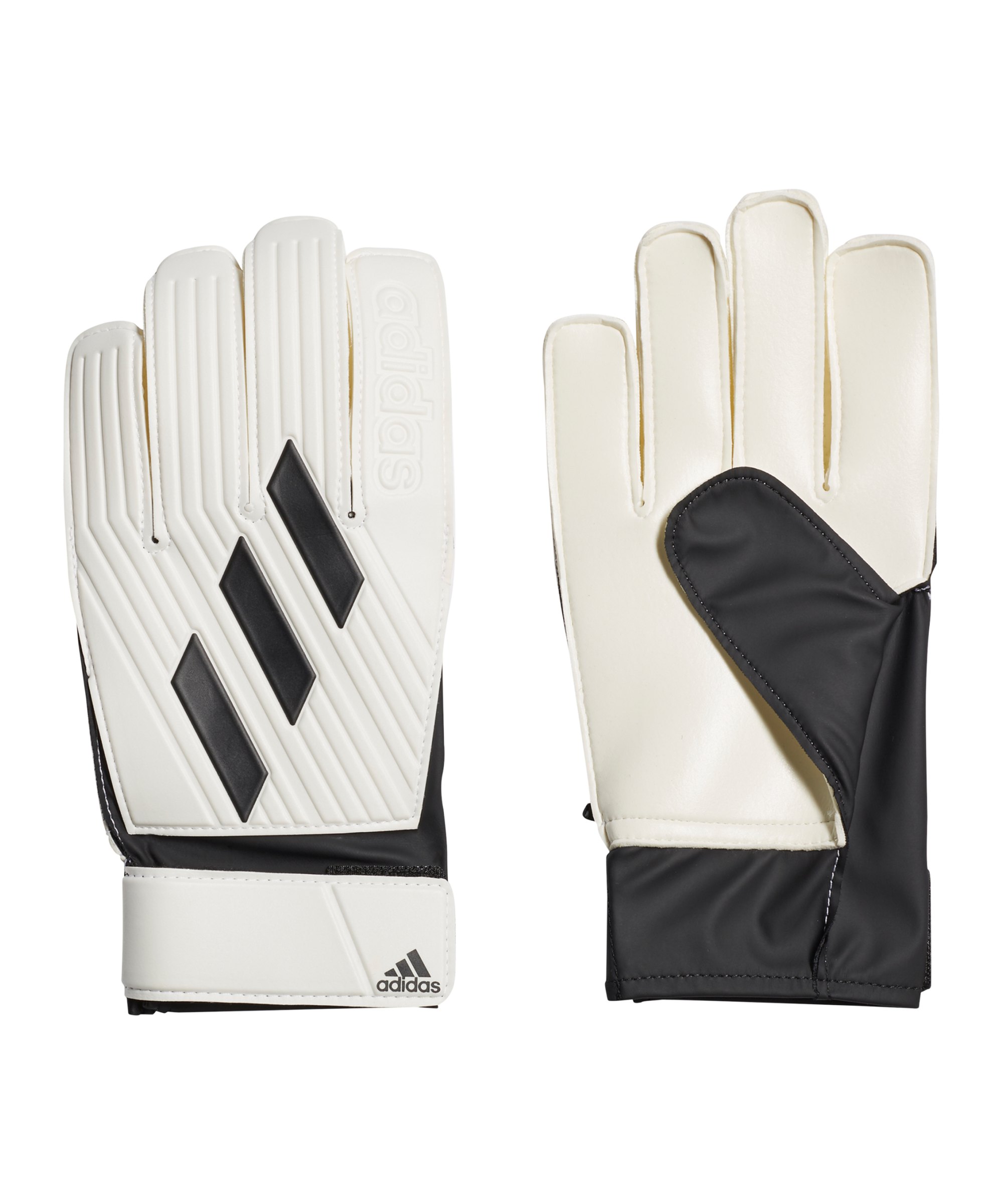 adidas Tiro Club Torwarthandschuh Weiss Schwarz